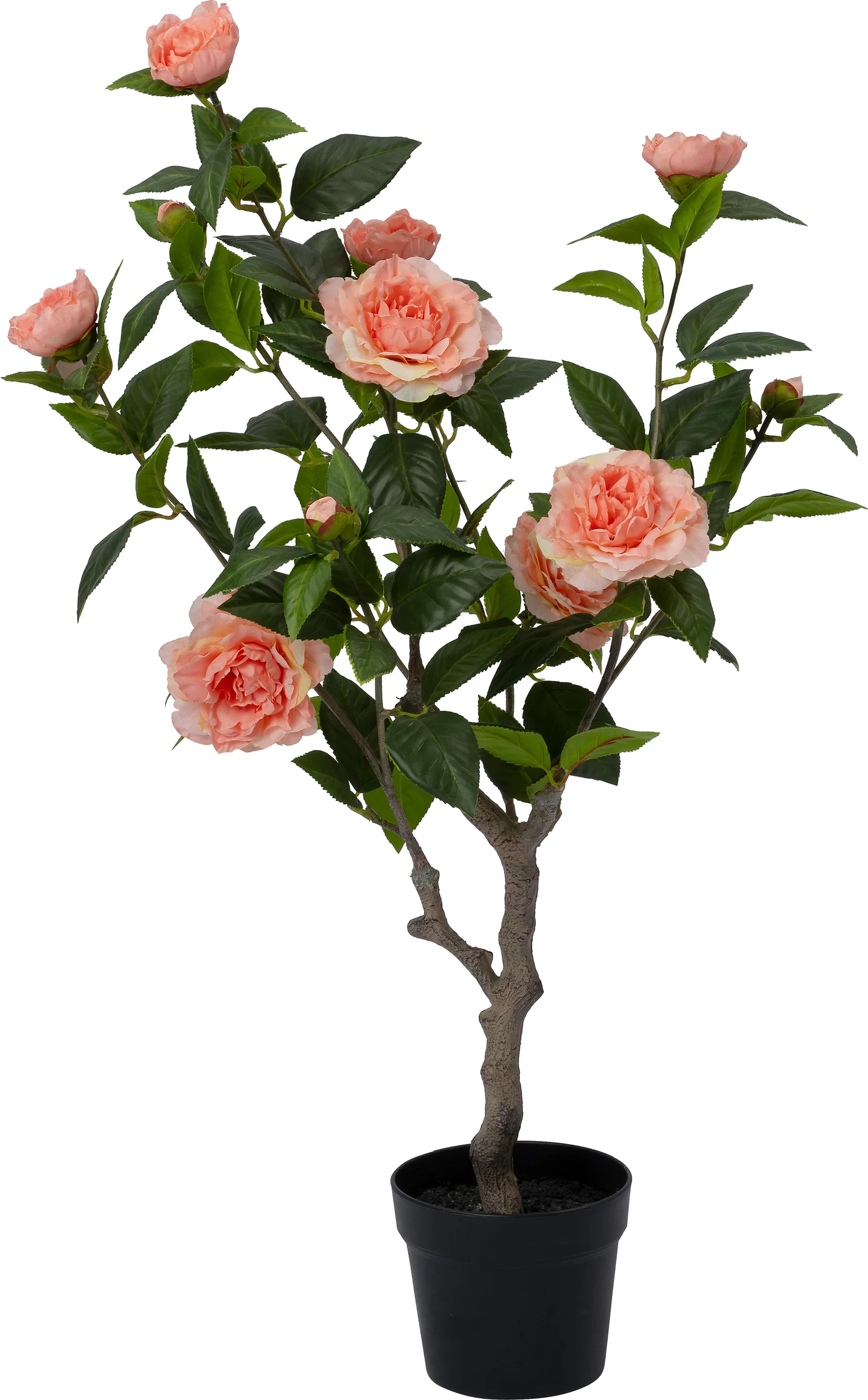 Intratuin kunstplant Roos roze 55 x 40 x 90 cm