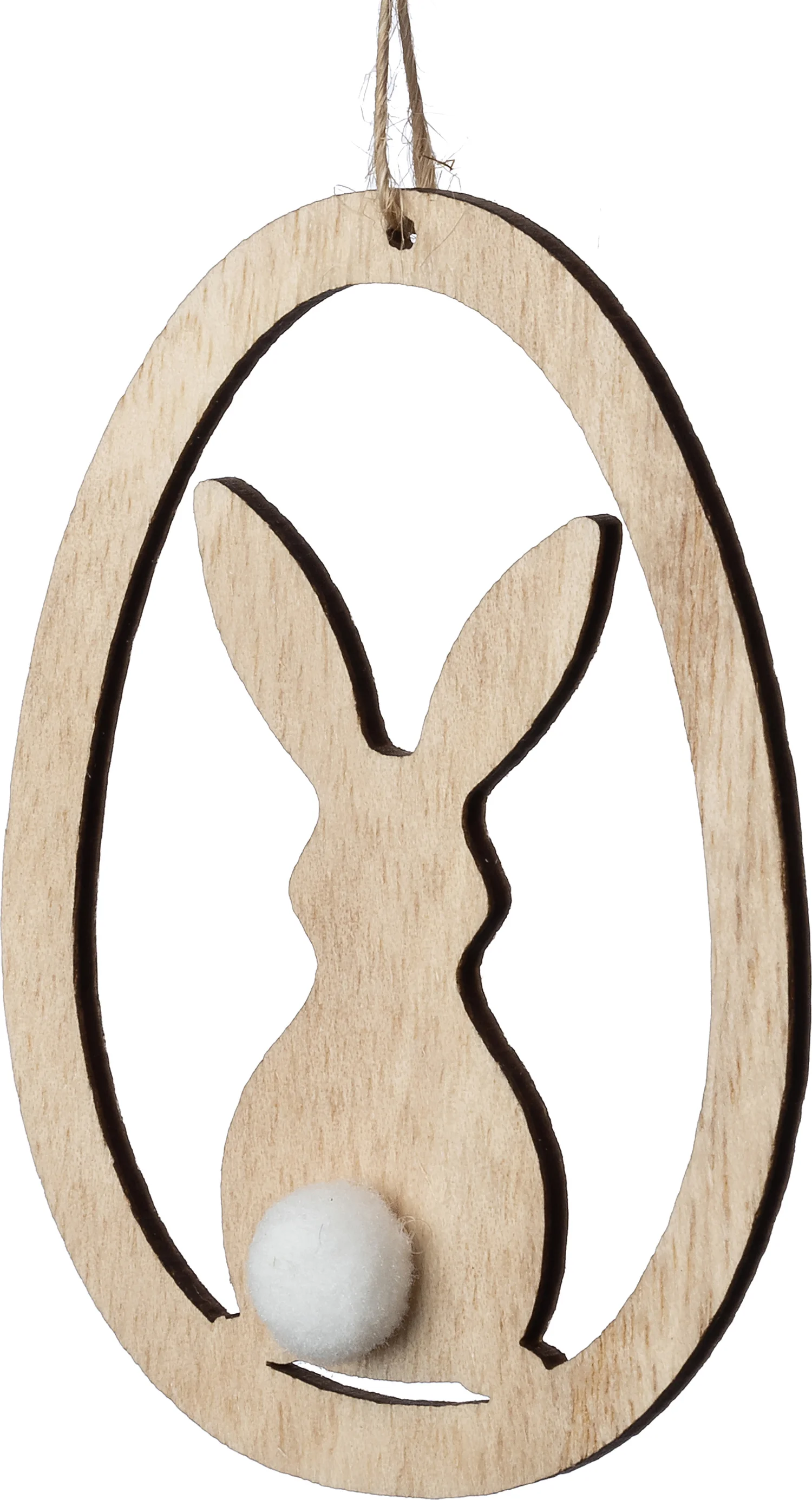 Intratuin paashanger Zayd naturel 6 x 0,3 x 8 cm