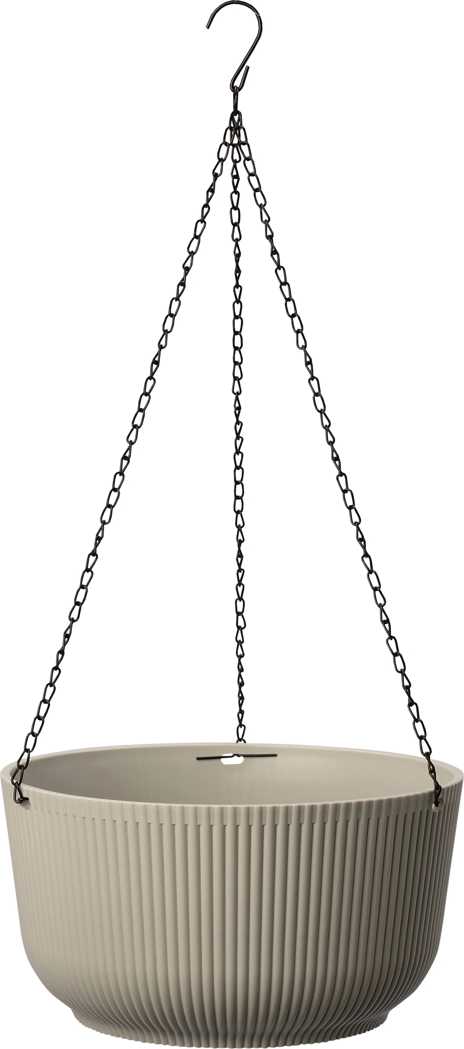 Intratuin hangpot Bella grijs D 24,8 H 13,2 cm