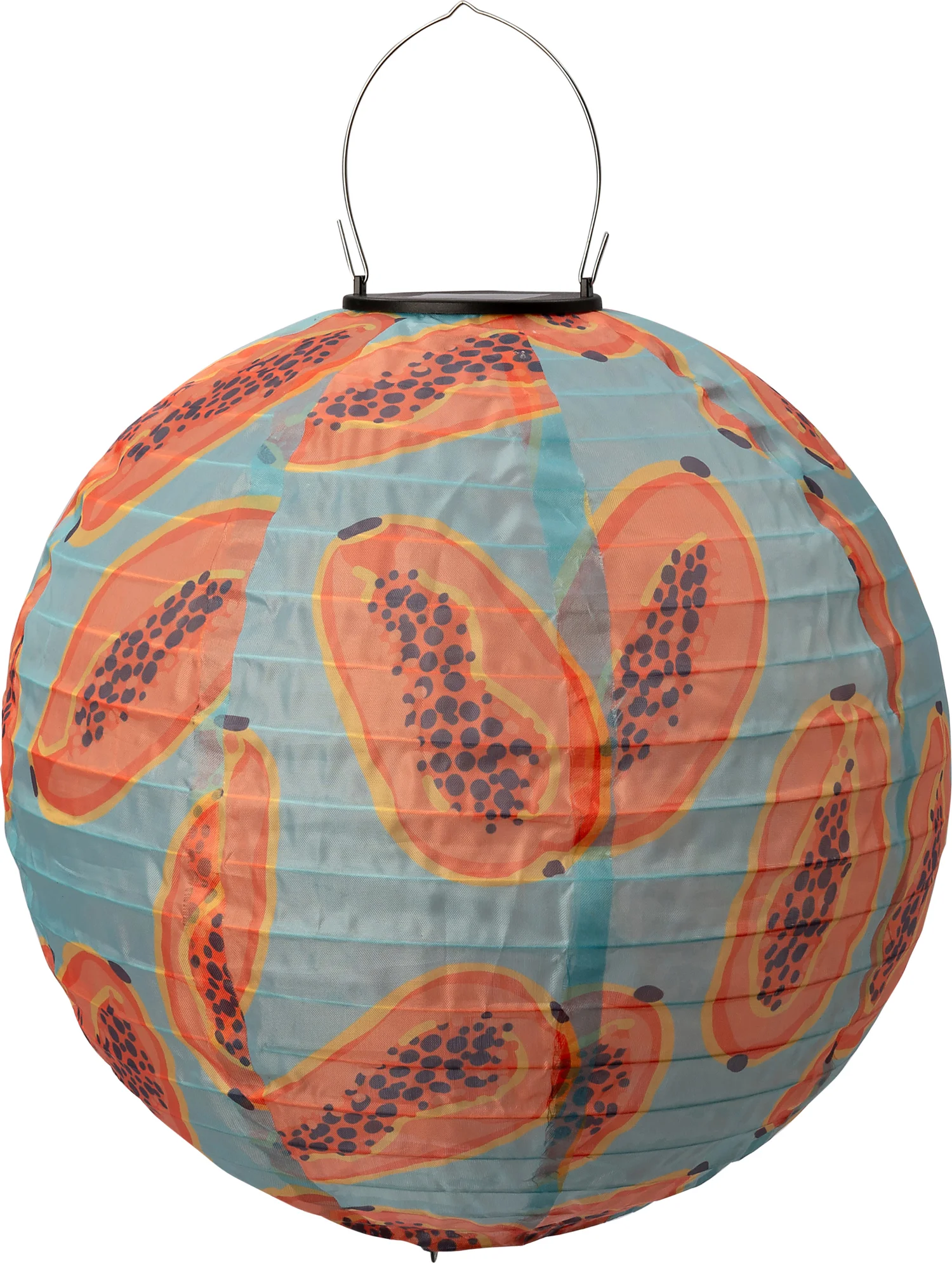 Intratuin lampion Surya blauw D 30 H 30 cm
