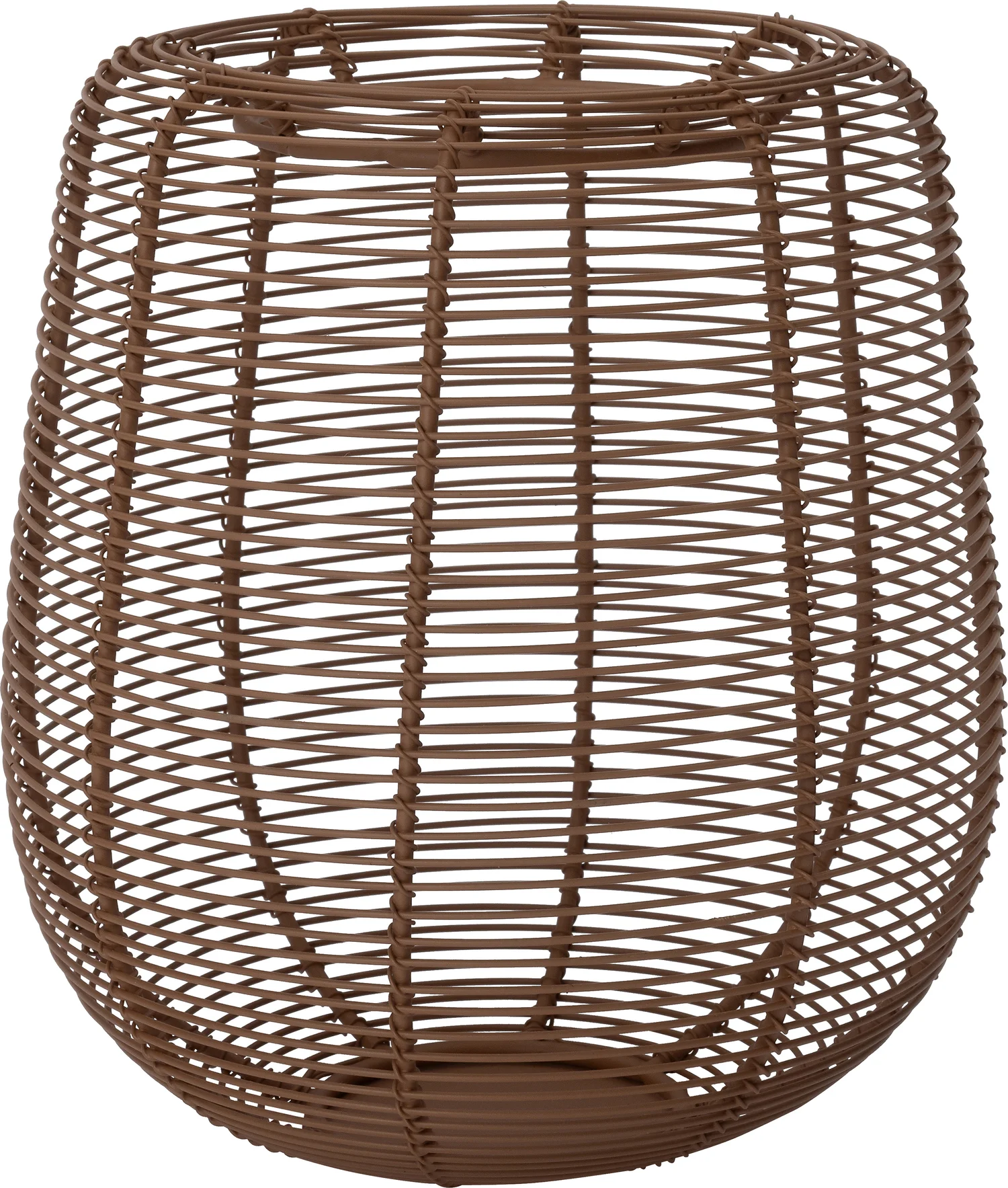 Intratuin windlicht Riv bruin D 19 x 21 cm