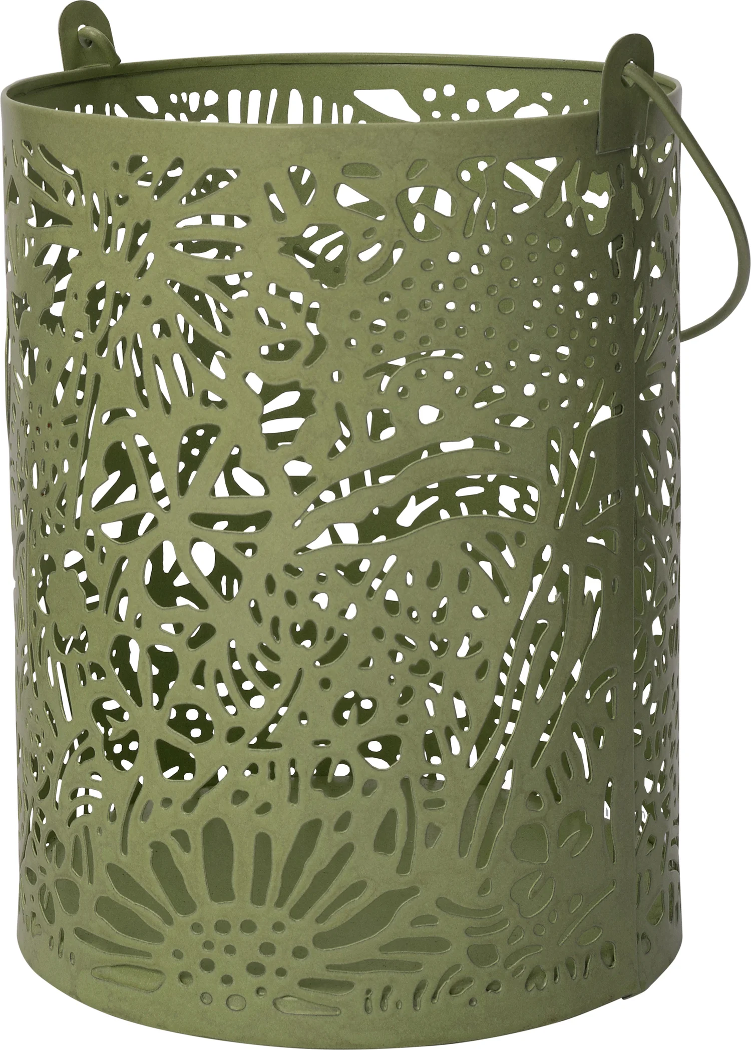 Intratuin lantaarn Bud groen D 14 H 18 cm