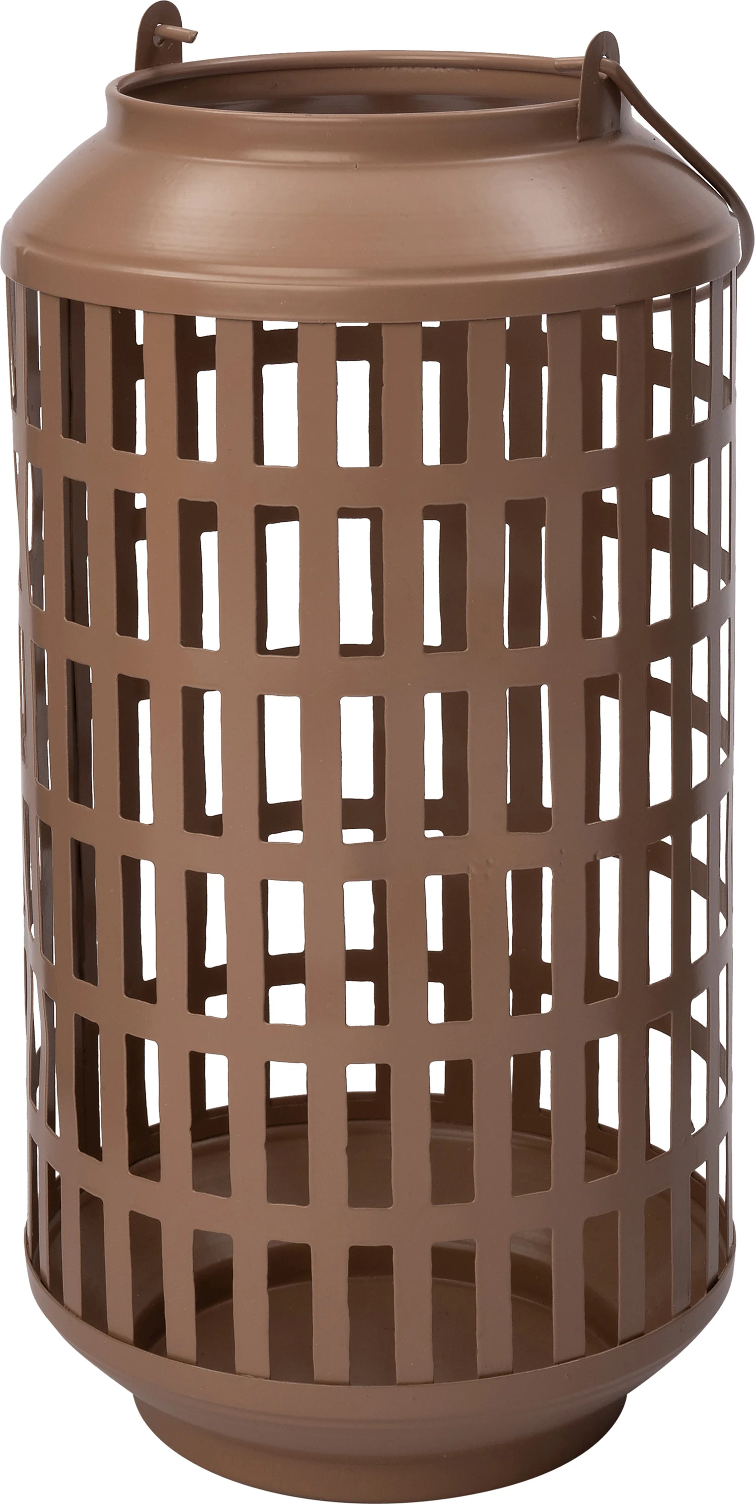 Intratuin lantaarn Dies bruin D 16 H 32 cm