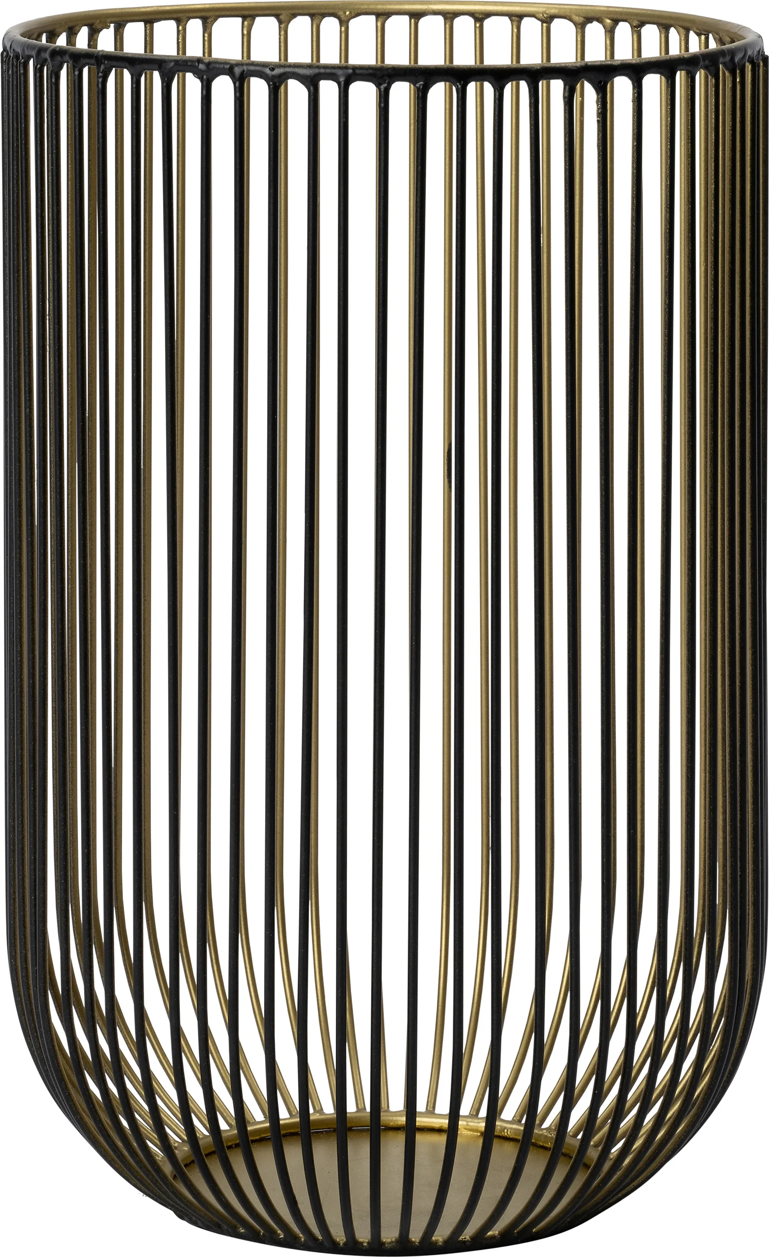 Intratuin kaarshouder Balu zwart D 15 H 23 cm