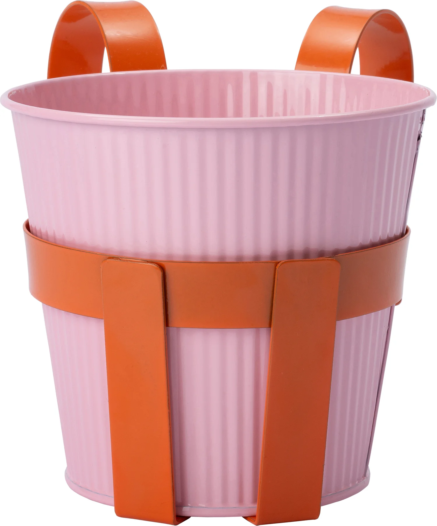 Intratuin hangpot Semi roze / oranje 21 x 13 x 15 cm