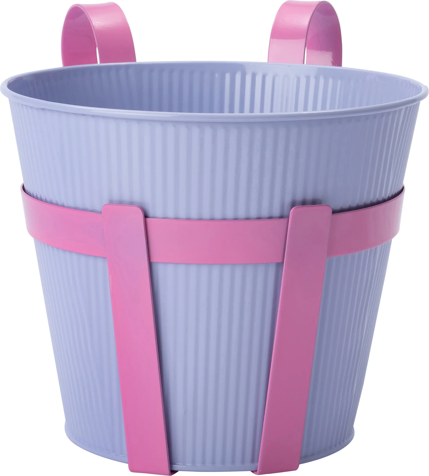 Intratuin hangpot Semi paars / roze 25 x 20 x 18 cm