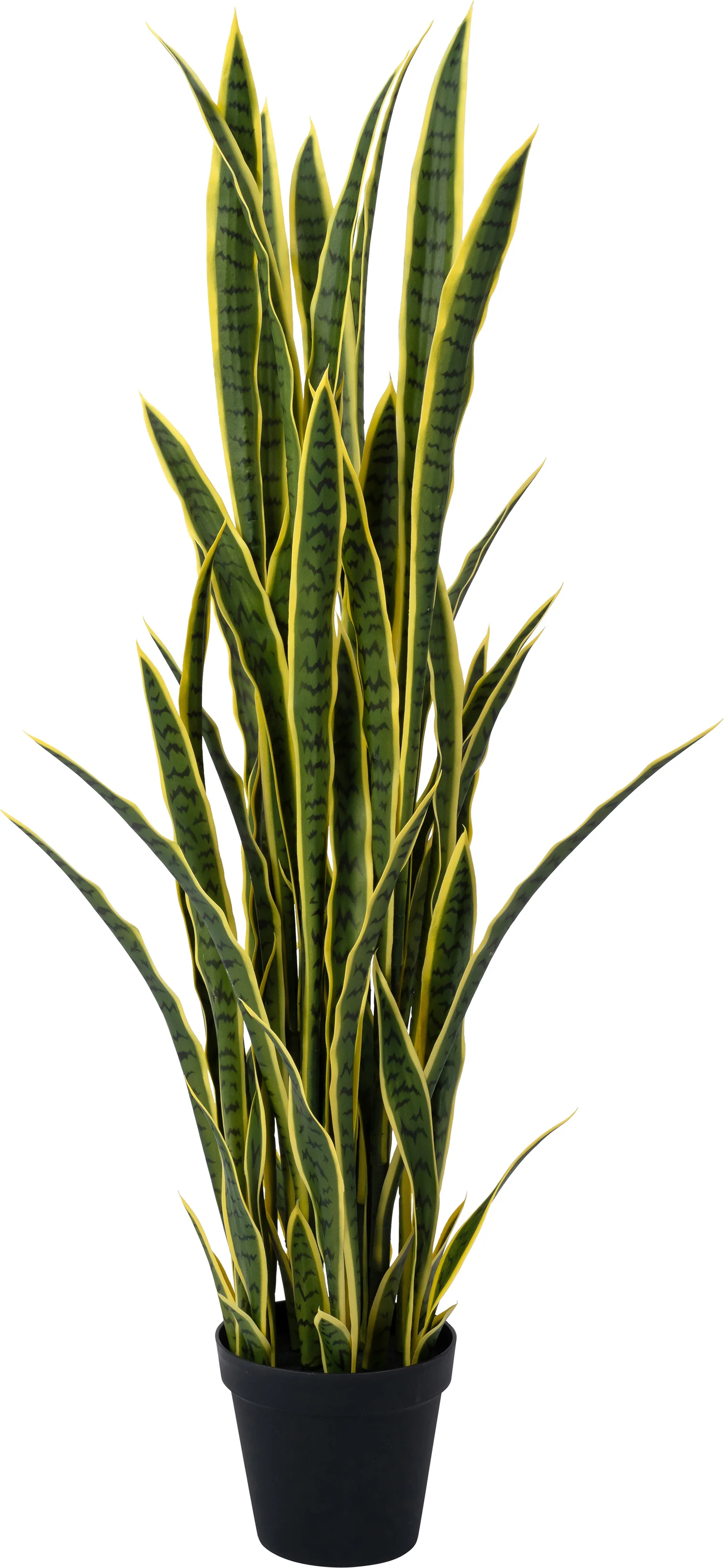 Intratuin kunstplant Vrouwentong geel, groen 50 x 50 x 148 cm