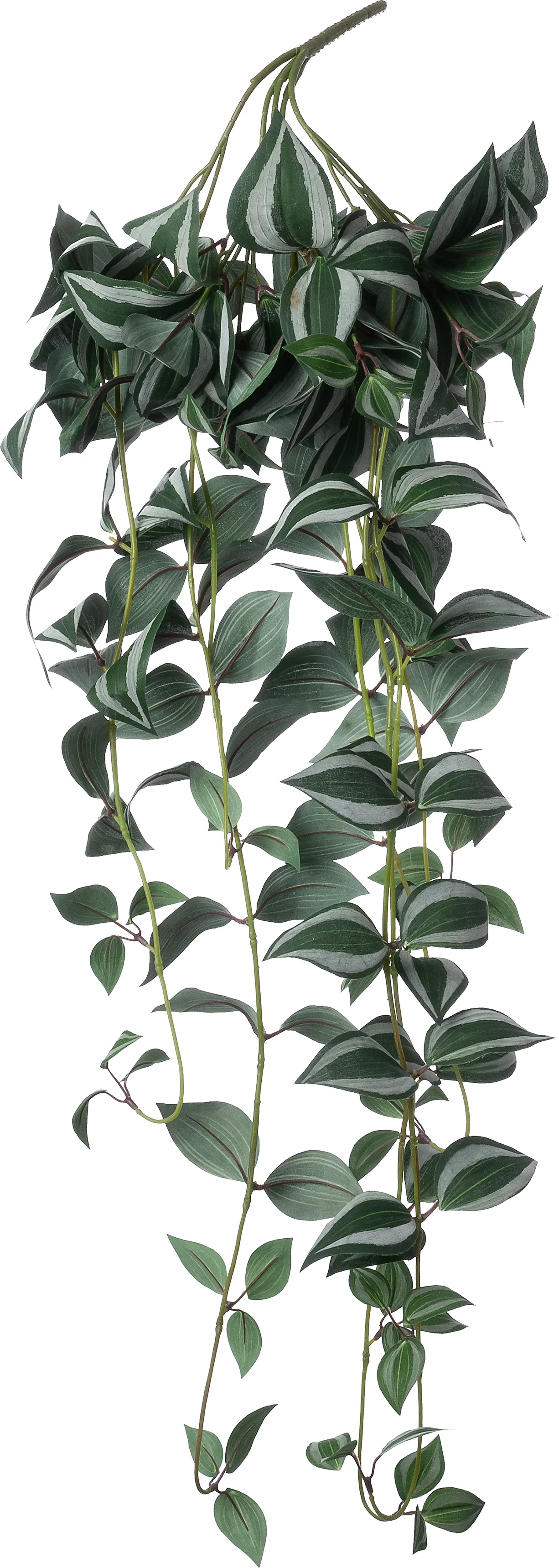 Intratuin kunsthangplant Vaderplant donkergroen 25 x 10 x 100 cm
