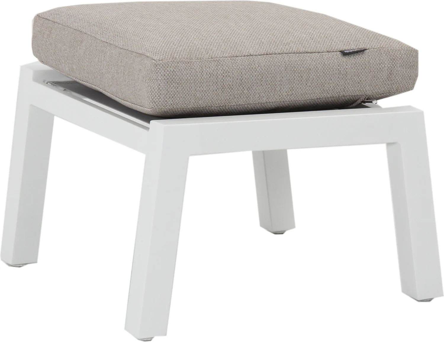 Intratuin hocker Hidde wit 57 x 55 x 36 cm