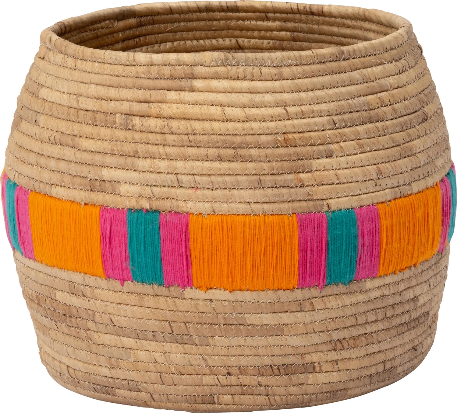 Intratuin plantenmand Moya naturel / oranje D 43 H 35 cm