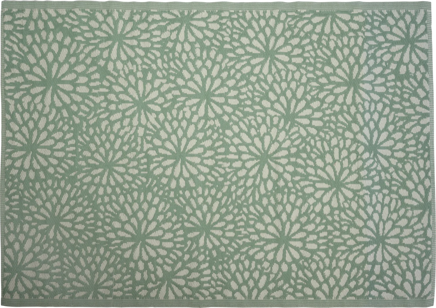 Intratuin buitenkleed Christa groen / beige 150 x 210 cm