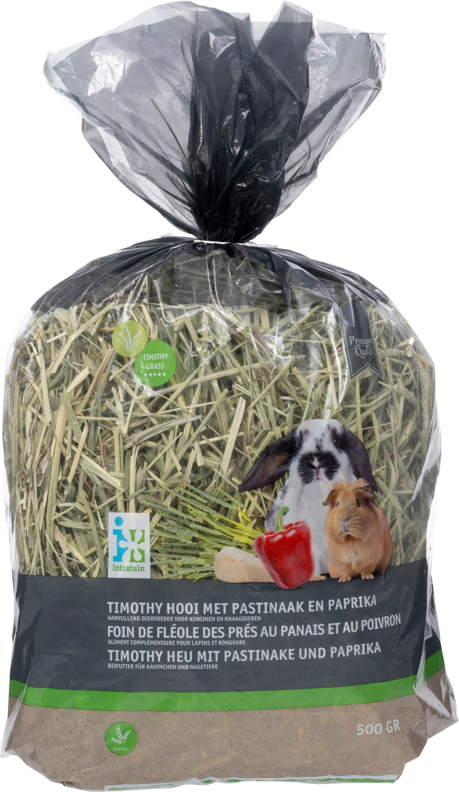 Intratuin hooi met pastinaak en paprika Timothy 500 g