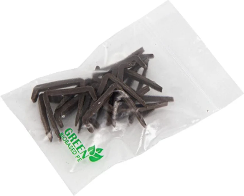 Kratiste duurzame klimstok clip 3 x 2 x 0,5 cm 15 stuks
