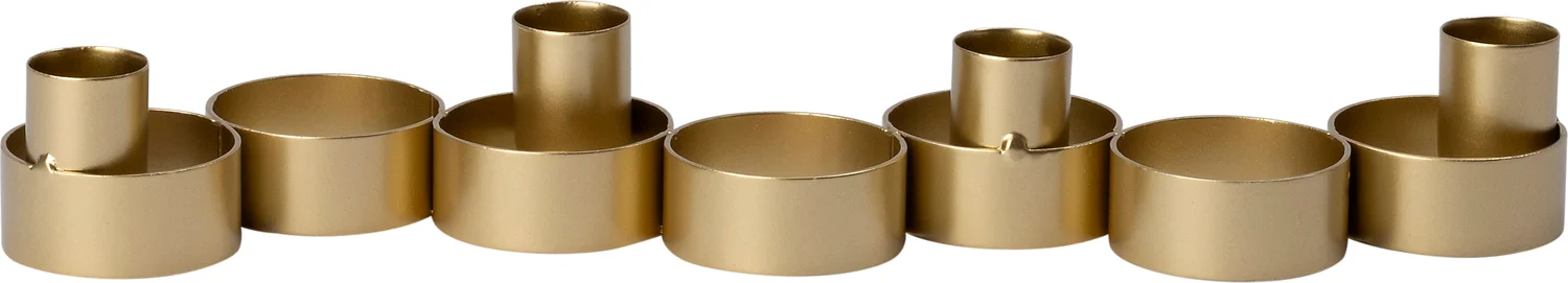 Intratuin kandelaar Donna goud 31 x 7,5 x 4 cm