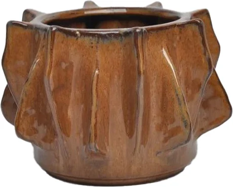 Intratuin bloempot Adan bruin D 18 H 12,5 cm