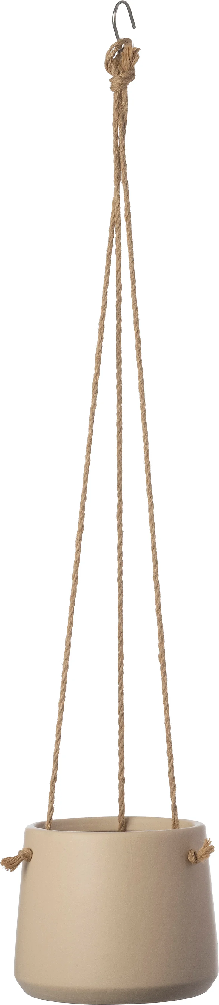 Intratuin hangpot Joan beige D 18,5 H 15 cm