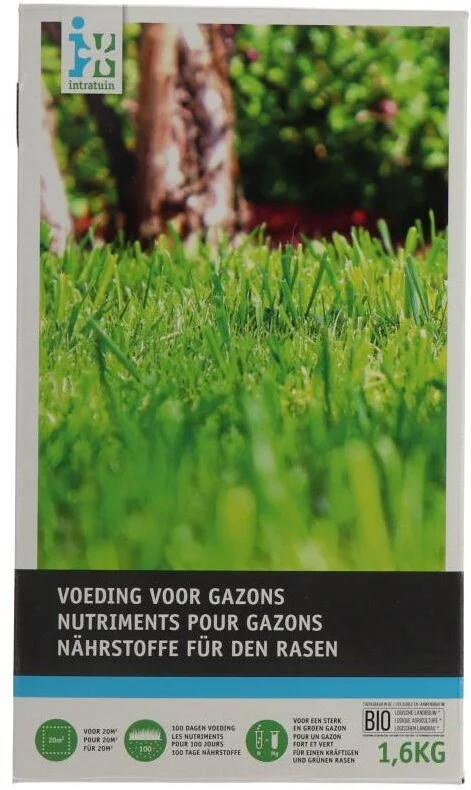 Intratuin gazonvoeding Bio 1,6 kg