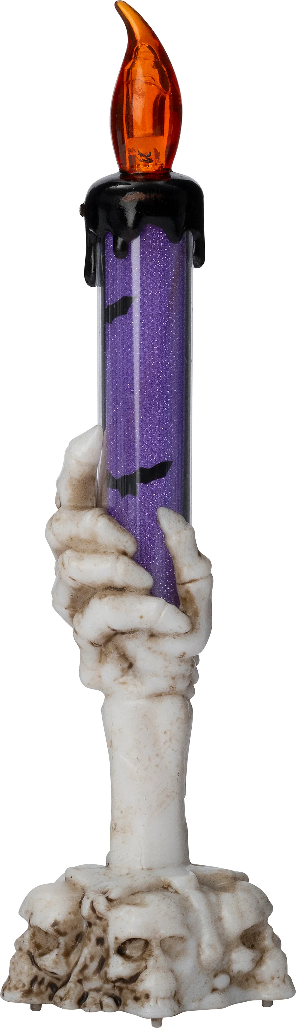 Intratuin halloween decoratie Fakka hand paars 6 x 6 x 21,5 cm
