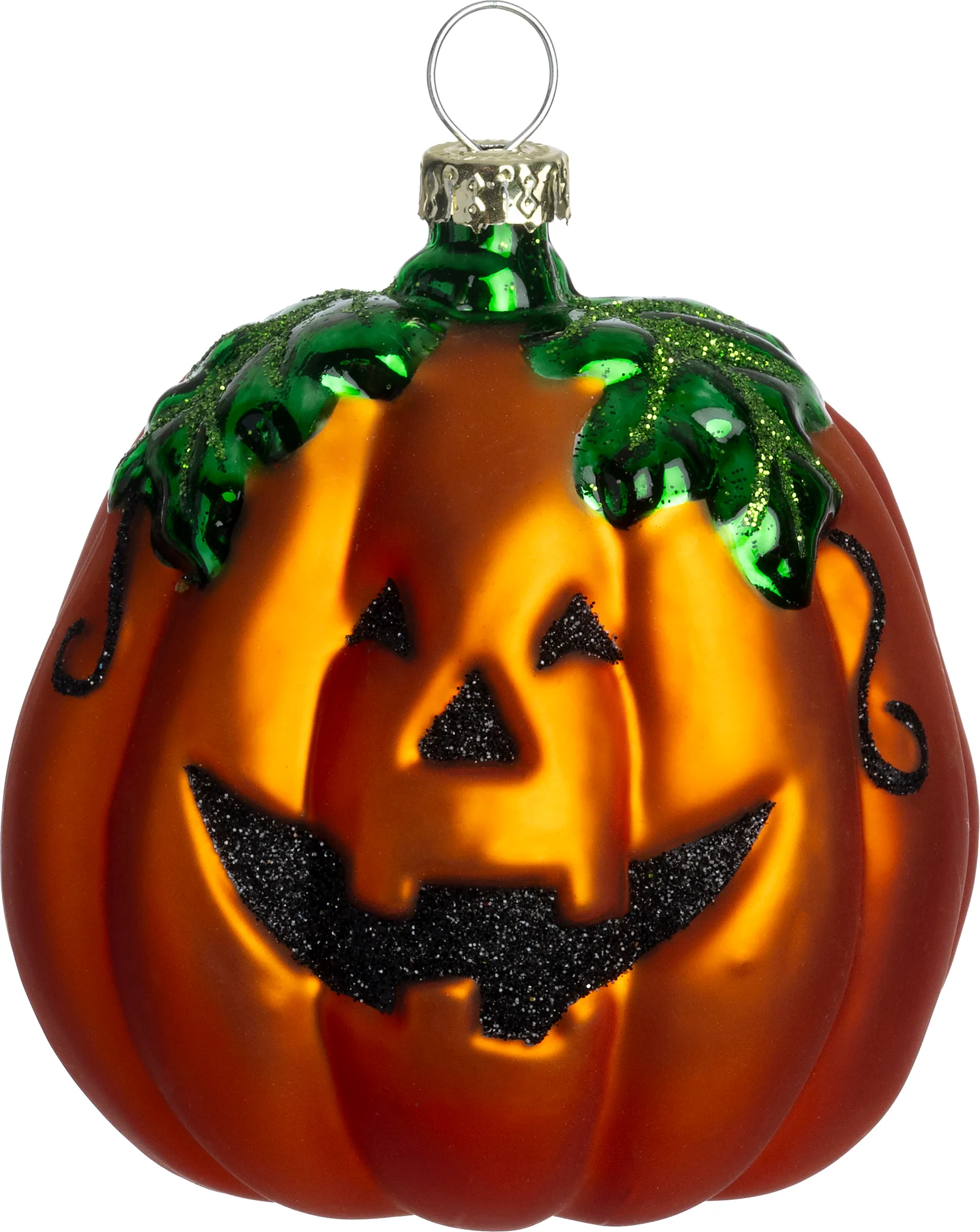 Intratuin halloween decoratie ornament pompoen oranje 7,2 x 7 x 9,2 cm