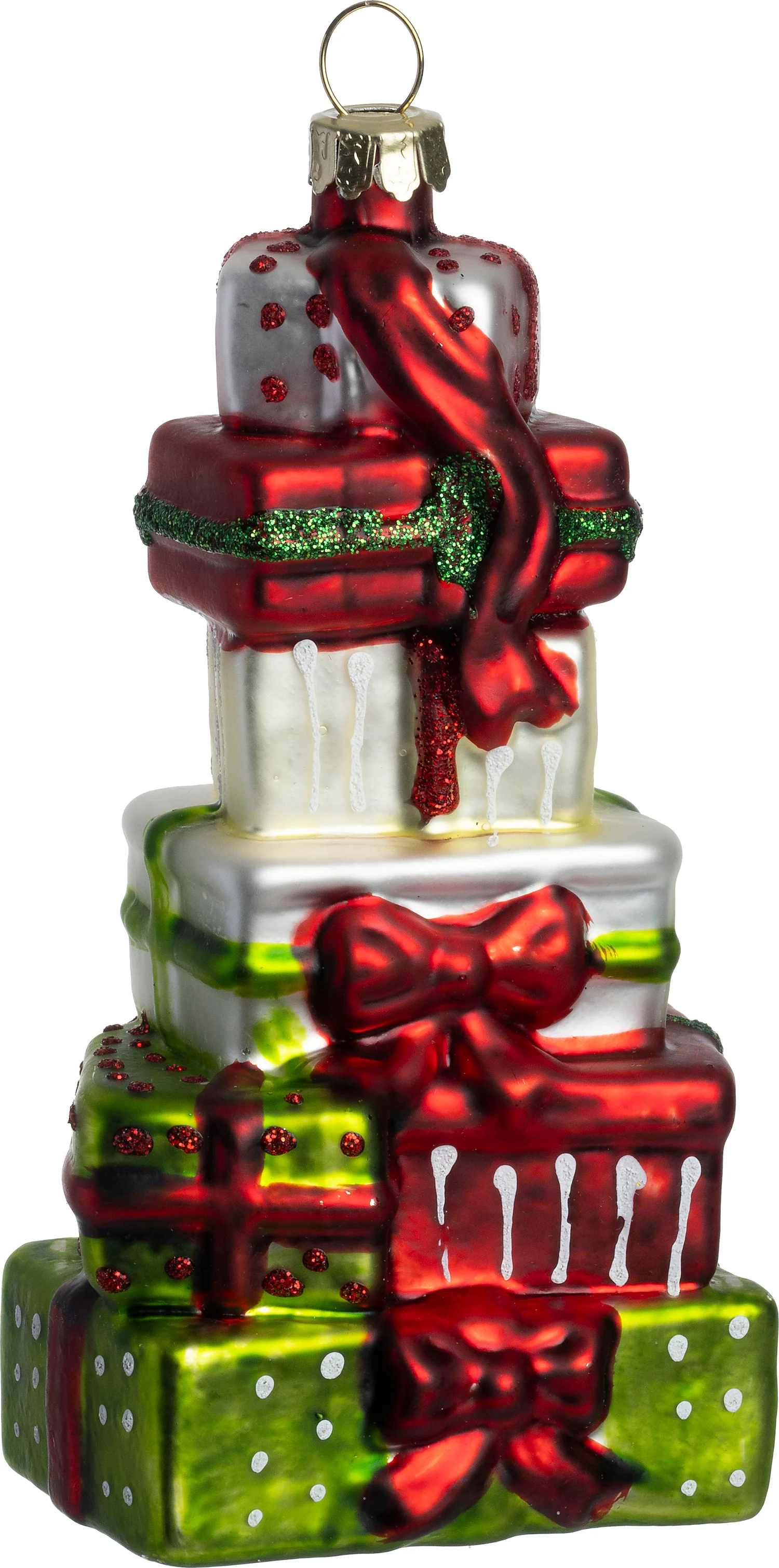Intratuin kerst ornament cadeaus 6,4 x 4,5 x 15 cm