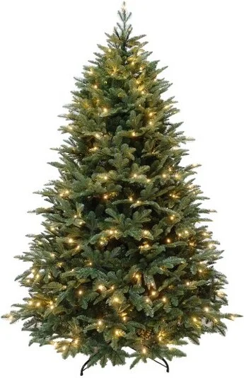 Intratuin kunstkerstboom Isak groen met 440 lampjes warm wit D 144 H 210