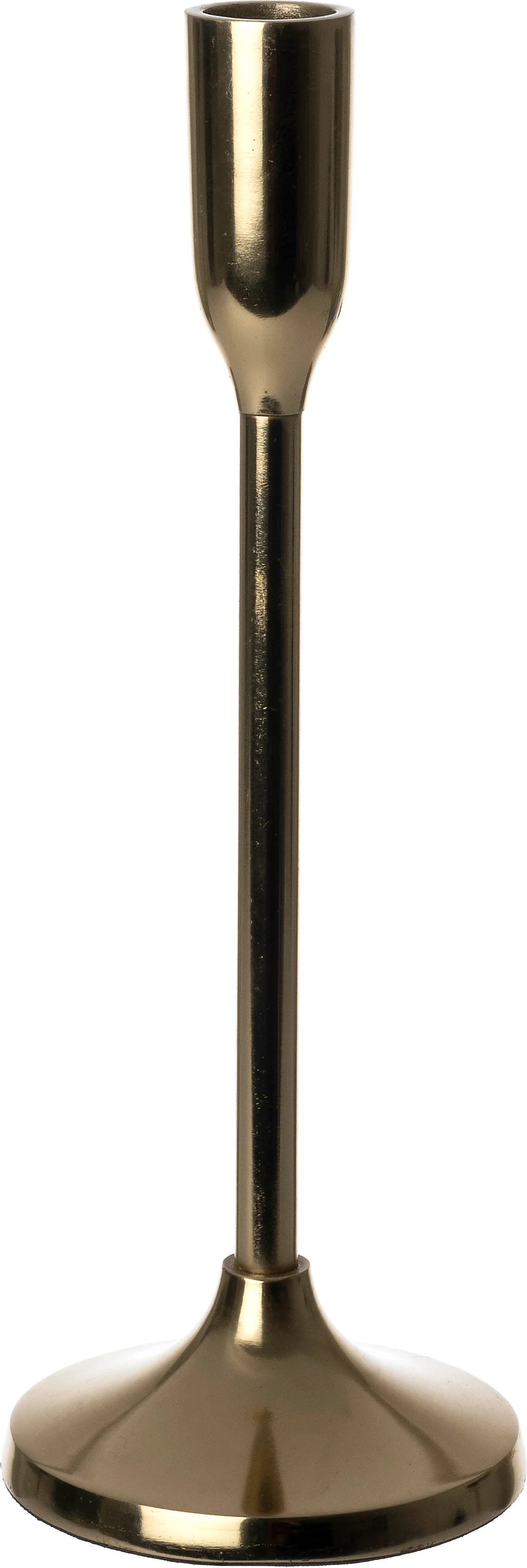 Intratuin kandelaar Sylvi goud D 10 H 30 cm