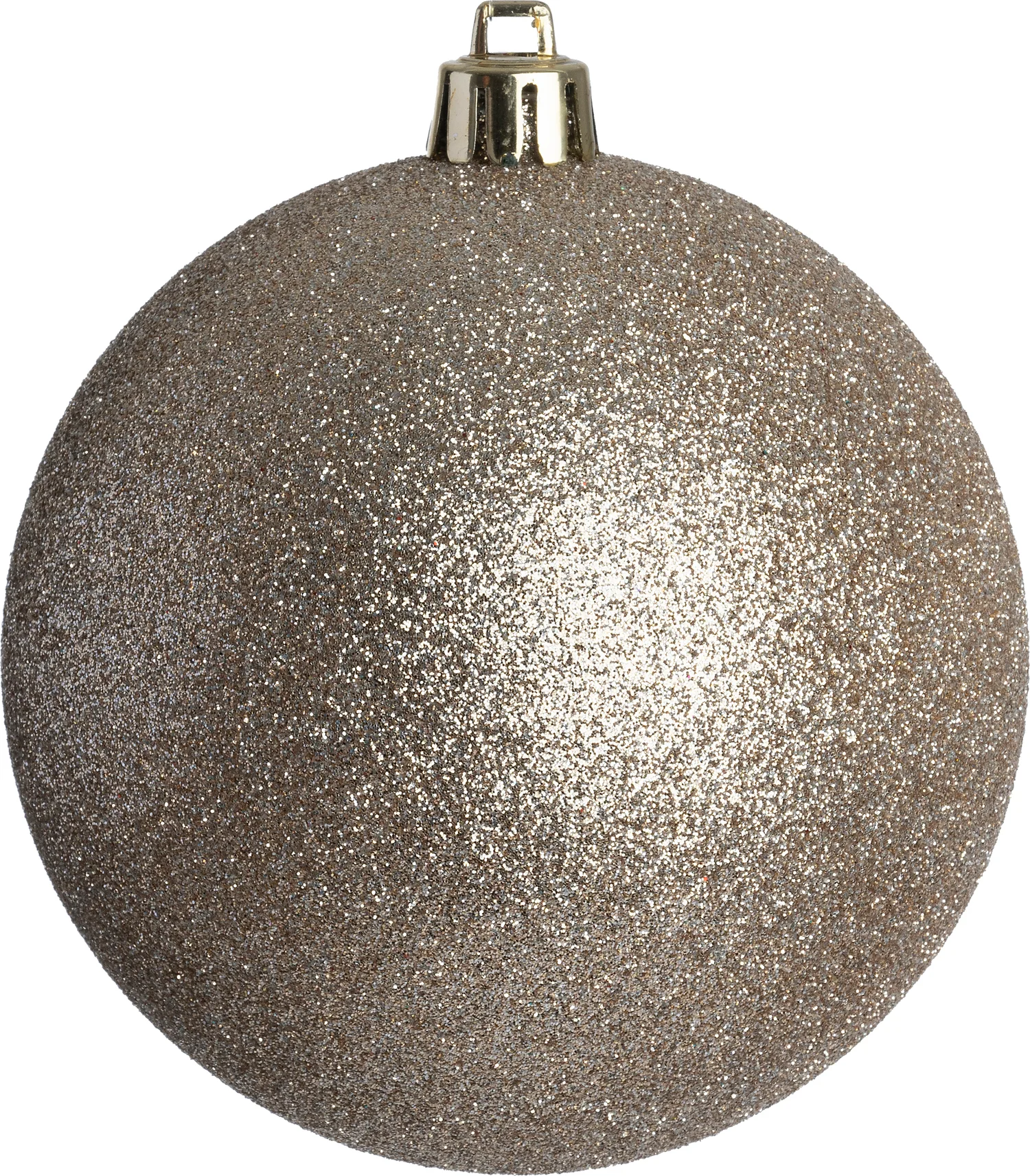 Intratuin kerstbal Stanton roze glitter D 10 cm