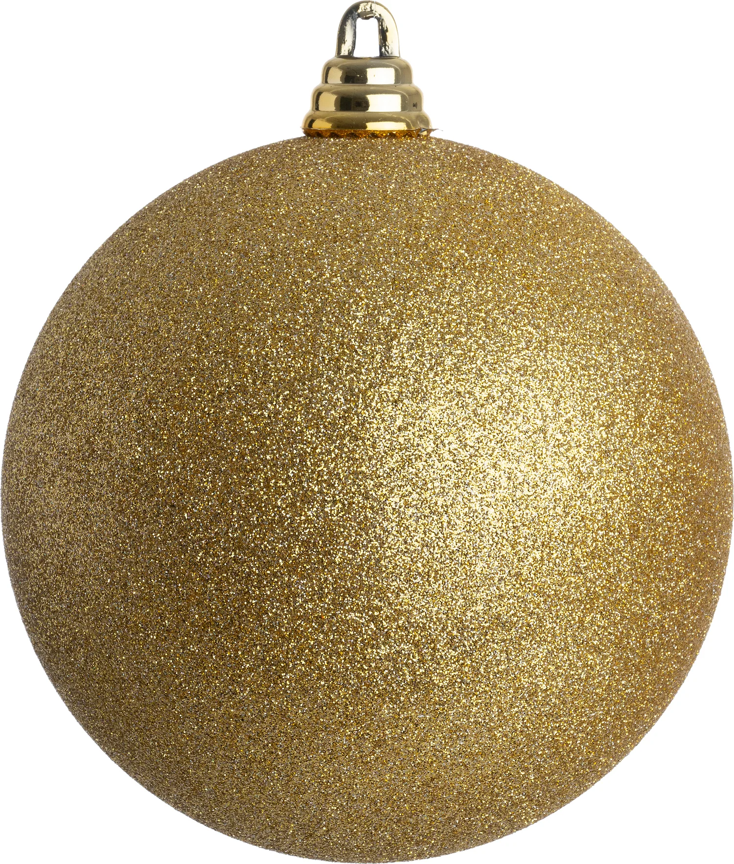 Intratuin kerstbal Stanton goud glitter D 20 cm