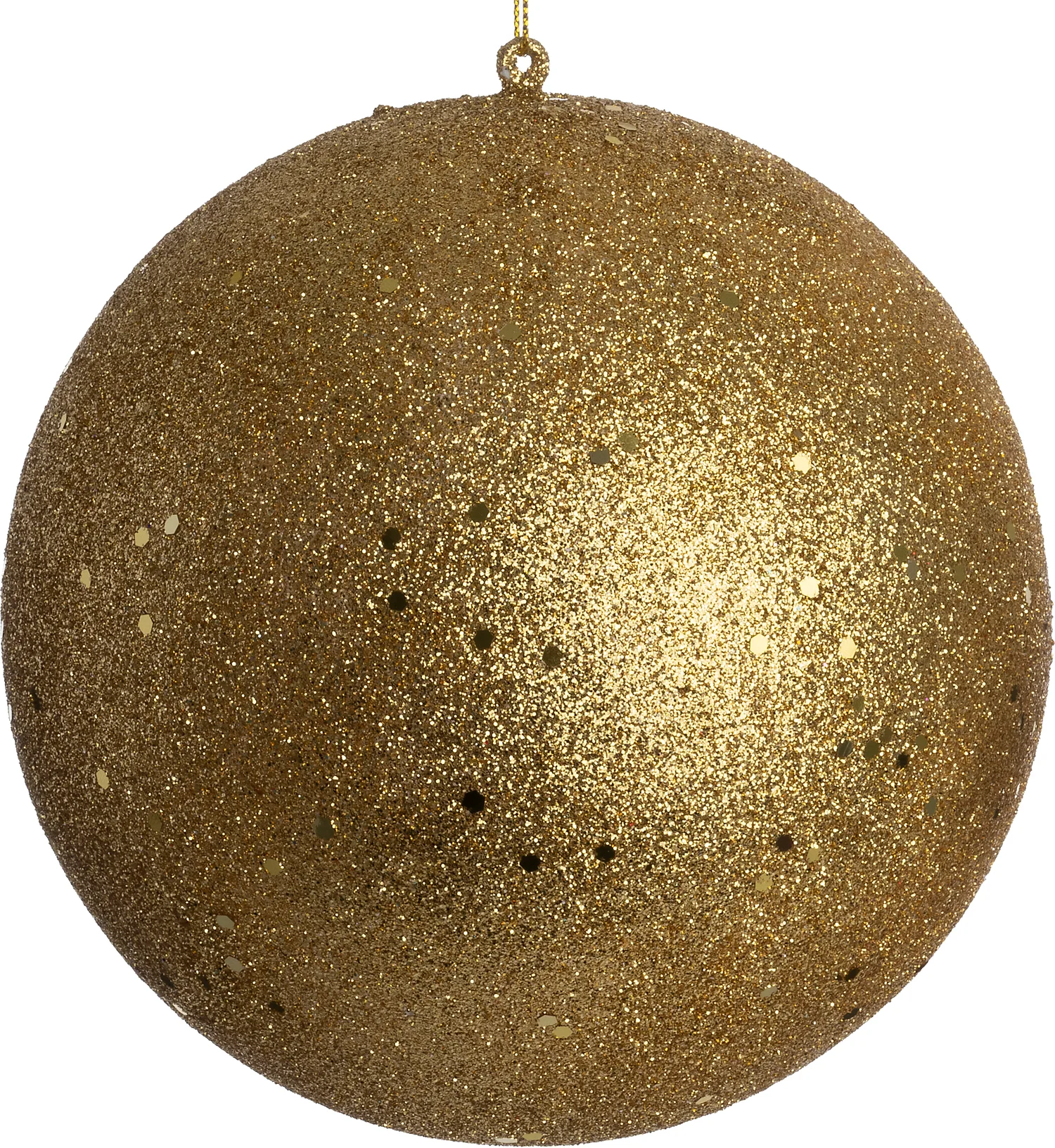 Intratuin kerstbal Thys goud D 20 H 20 cm