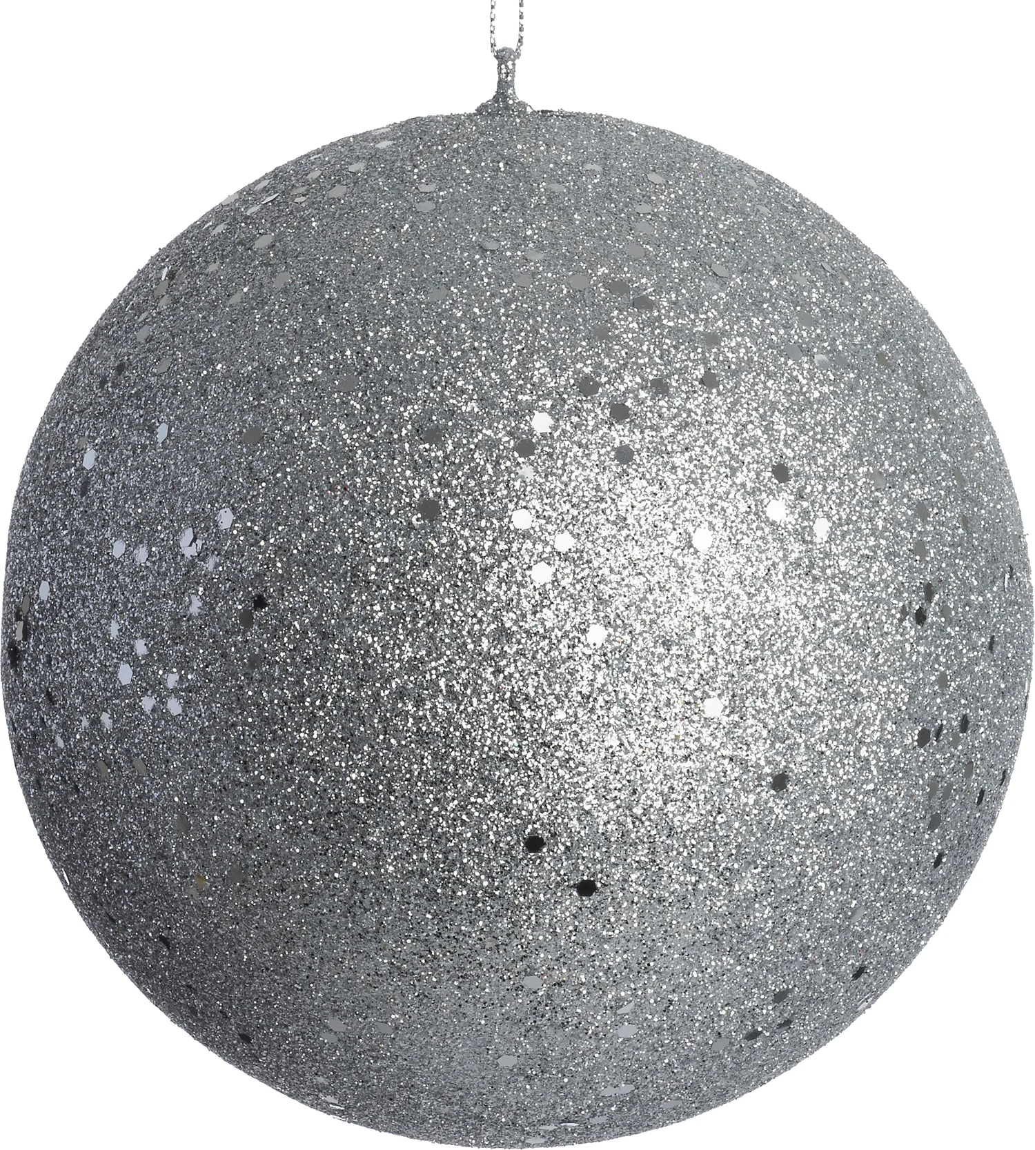 Intratuin kerstbal Thys zilver D 20 H 20 cm