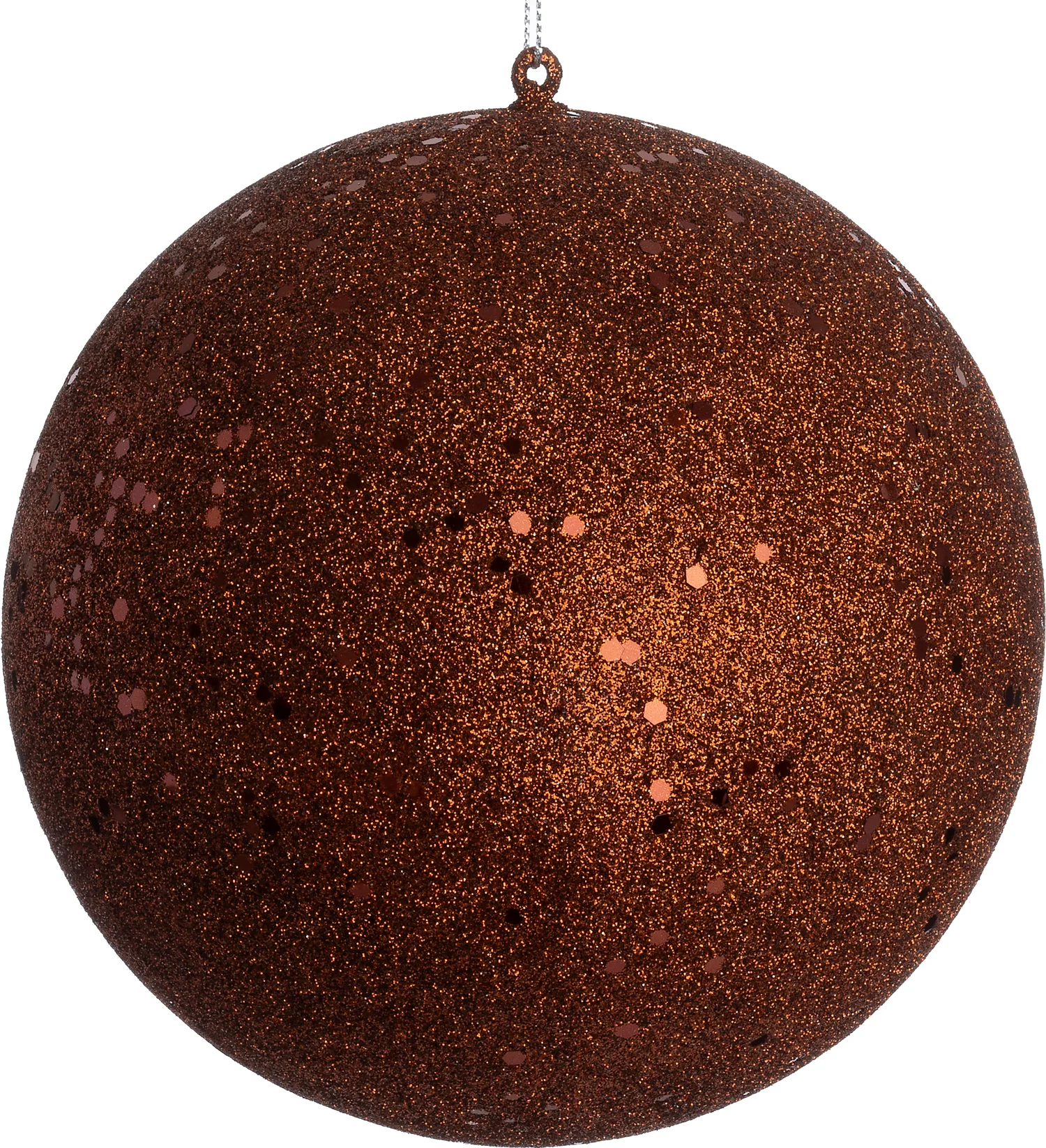 Intratuin kerstbal Thys bruin D 20 H 20 cm