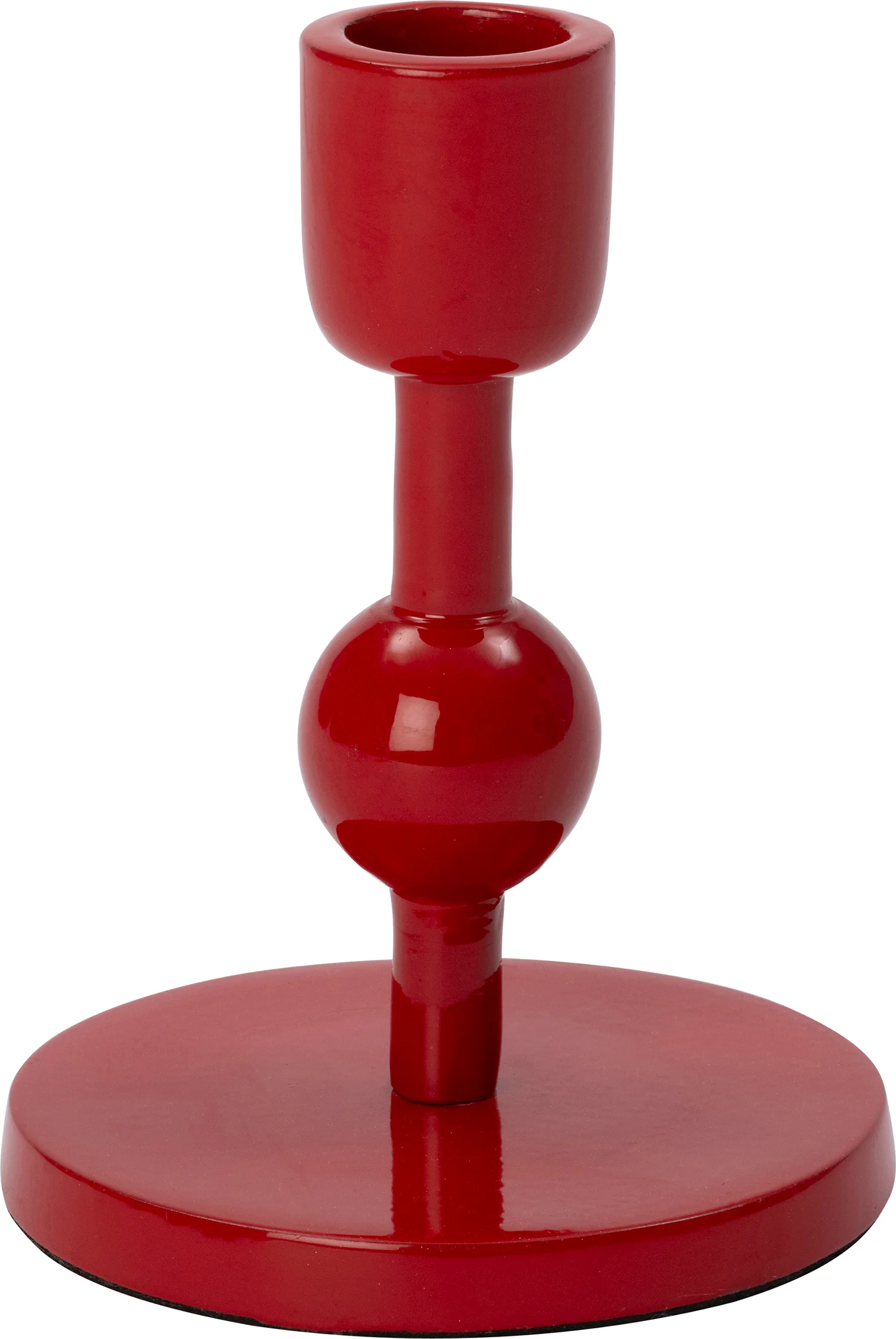 Intratuin kandelaar Katy rood D 9 H 12 cm