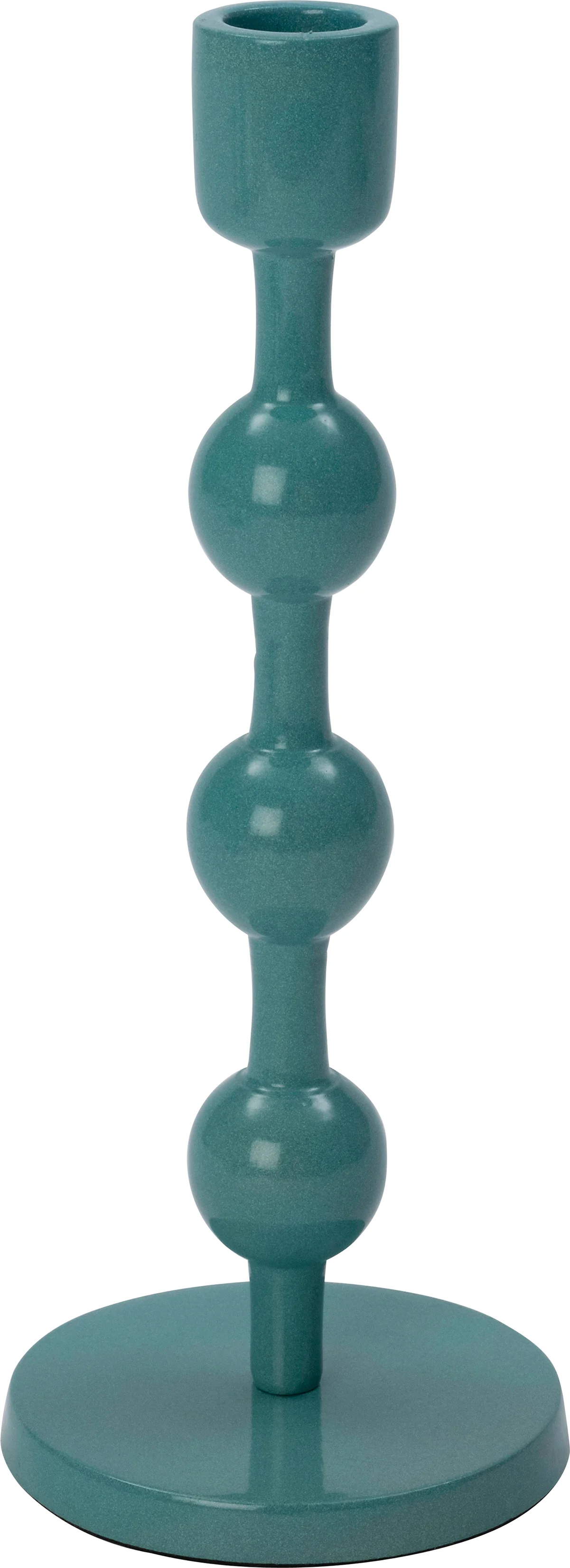 Intratuin kandelaar Katy blauw D 9 H 23 cm