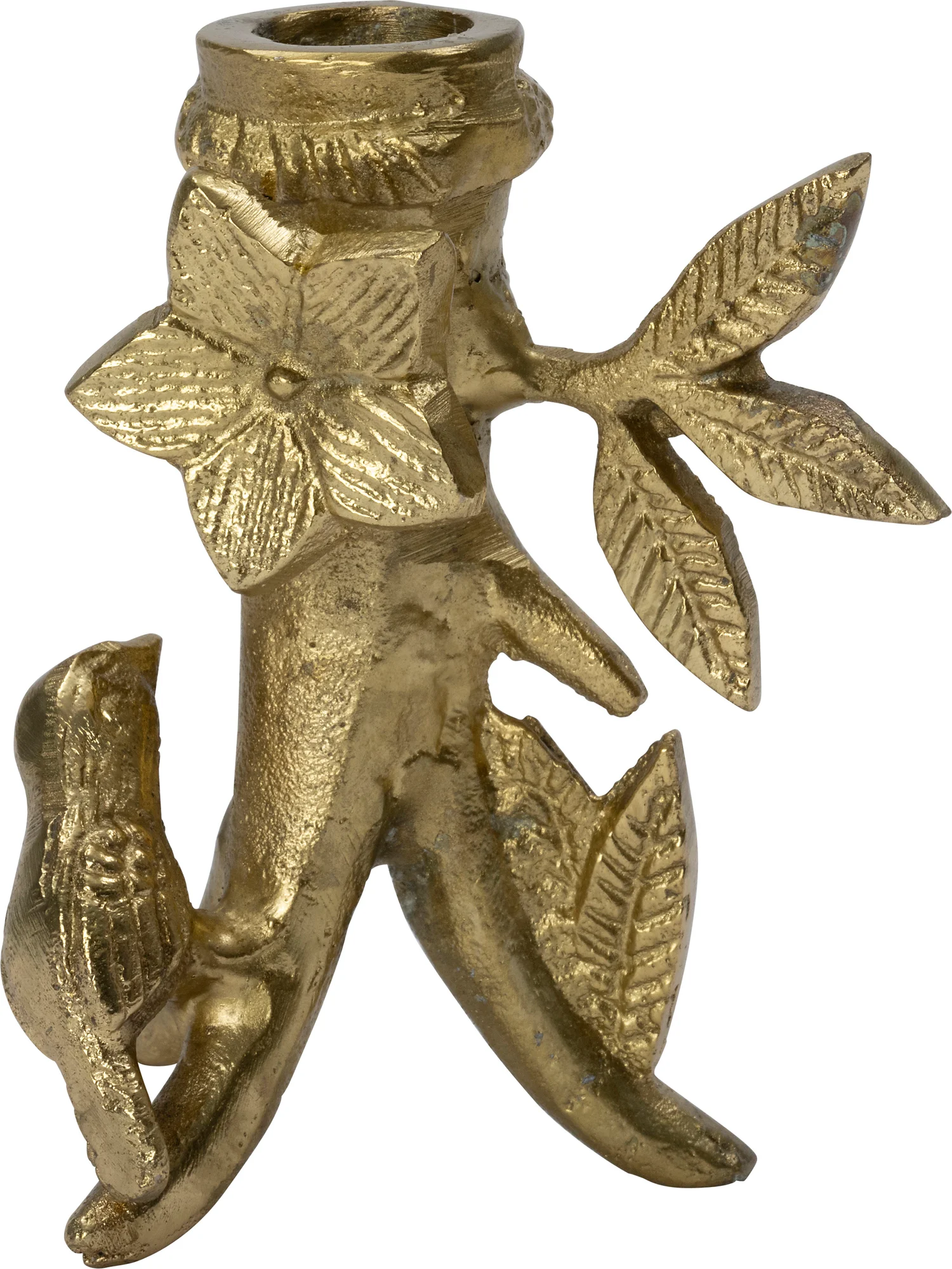 Intratuin kandelaar Sherry goud 13 x 10 x 13 cm