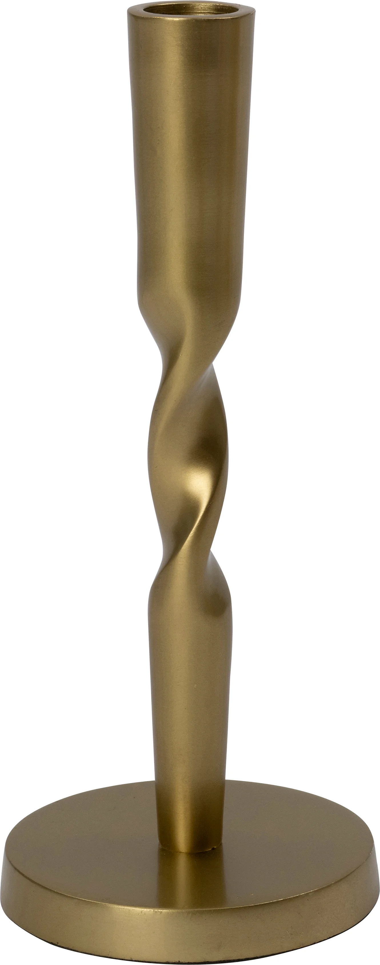 Intratuin kandelaar Jessica goud D 9 H 22 cm