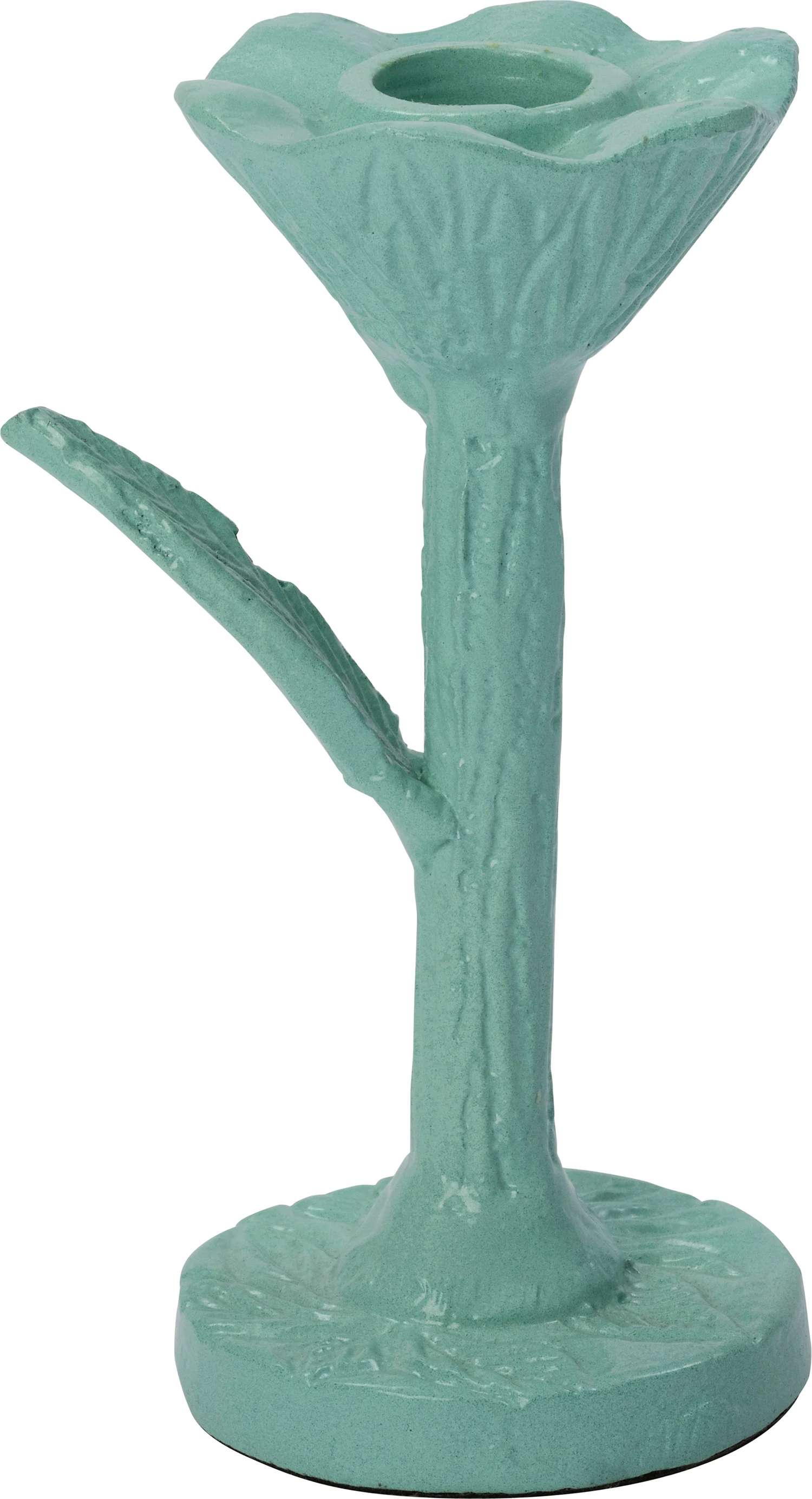 Intratuin kandelaar Nate blauw 9 x 6,5 x 15 cm