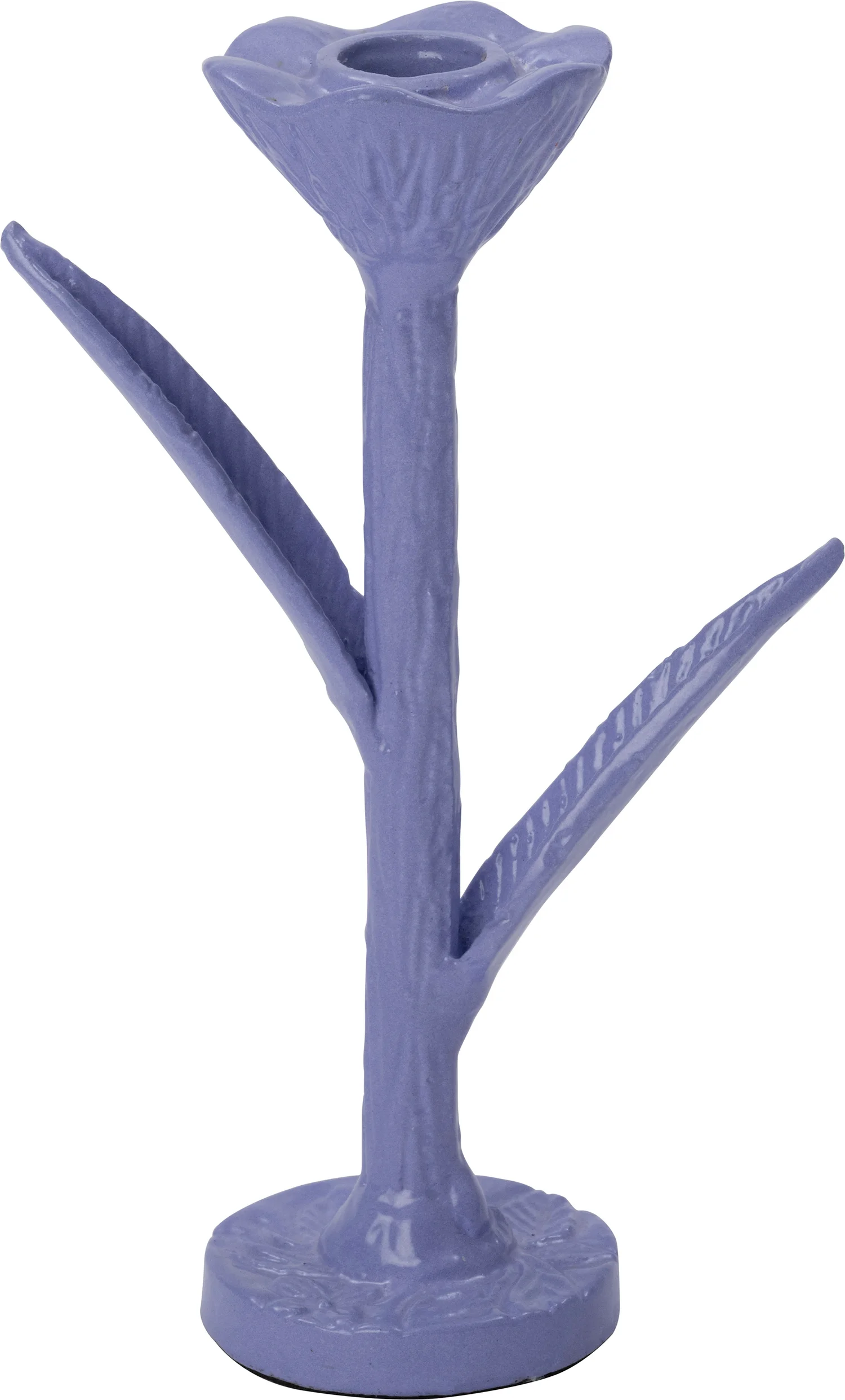 Intratuin kandelaar Nate paars 13 x 6,5 x 19 cm