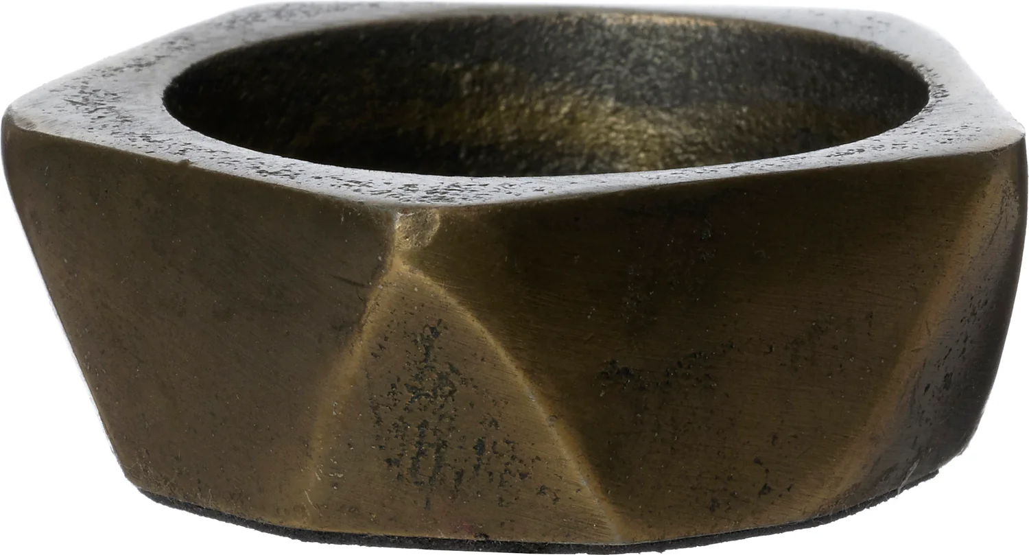 Intratuin kandelaar Elysa goud D 6 H 2,5 cm