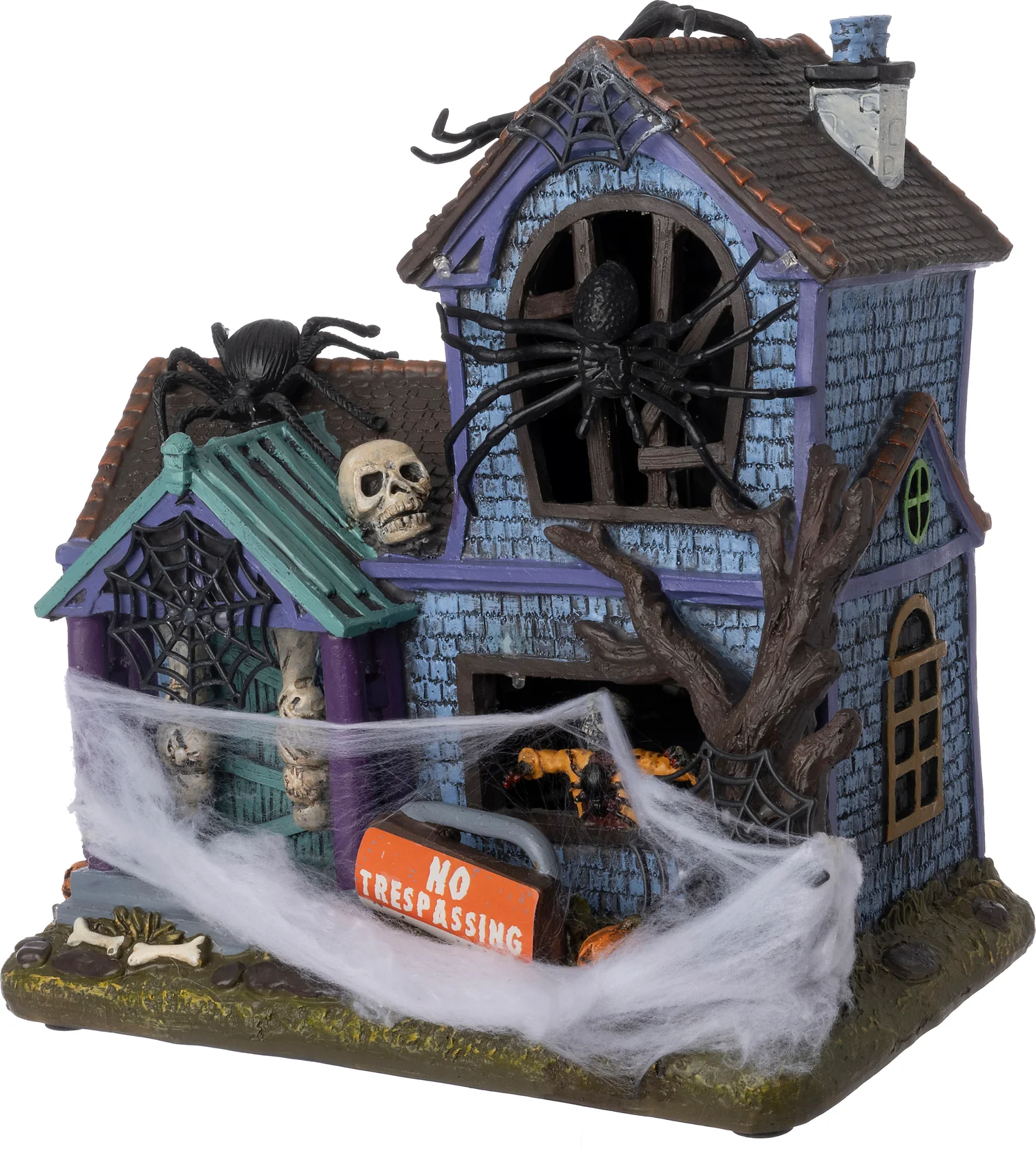 Intratuin halloween decoratie spinnenhuis 24,5 x 15,5 x 25 cm