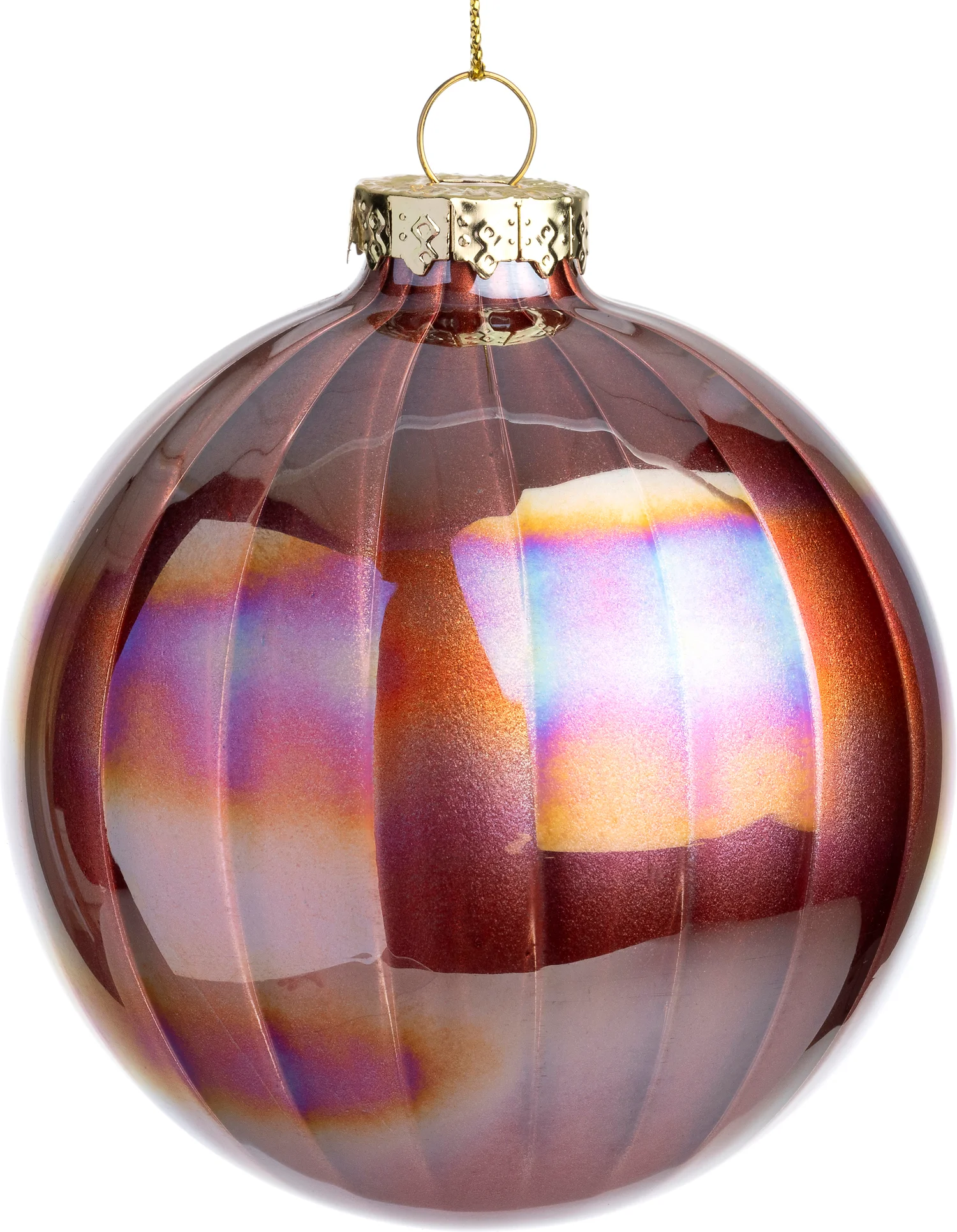 Intratuin kerstbal Bellavary roze D 8 cm