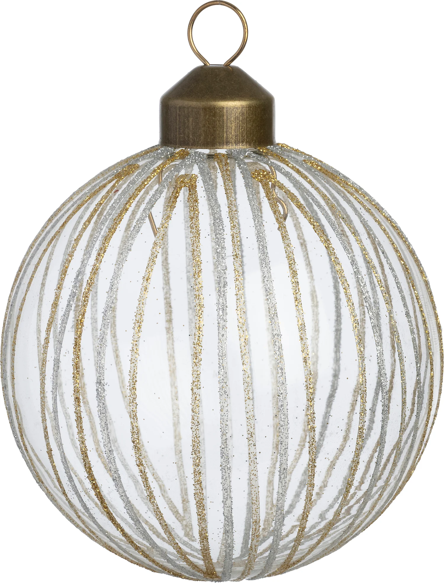 Intratuin kerstbal Tain transparant D 8 cm