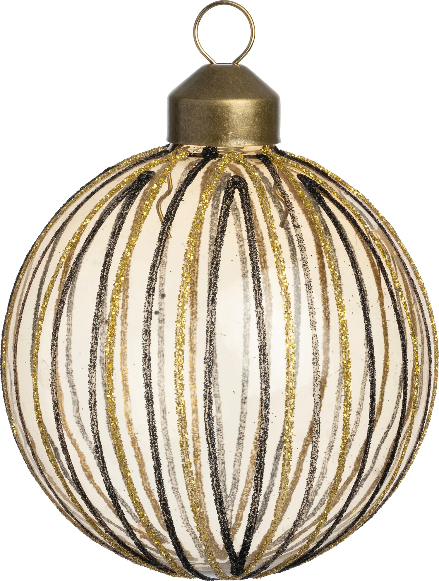 Intratuin kerstbal Tain goud D 8 cm