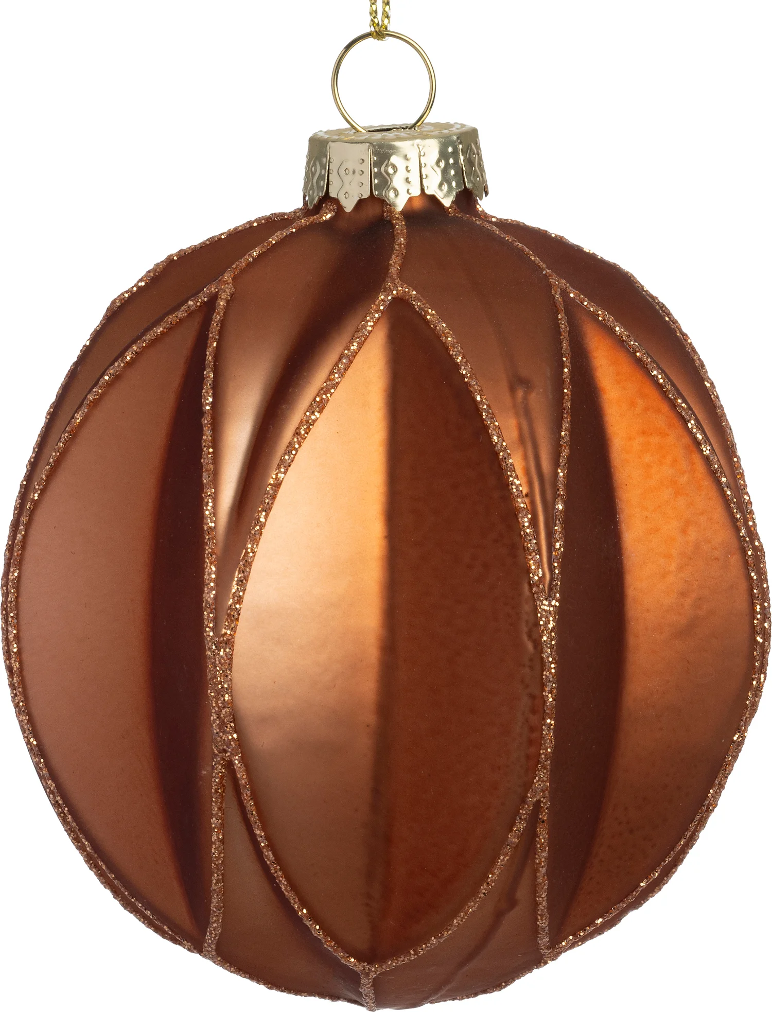 Intratuin kerstbal Scariff rood D 8 cm