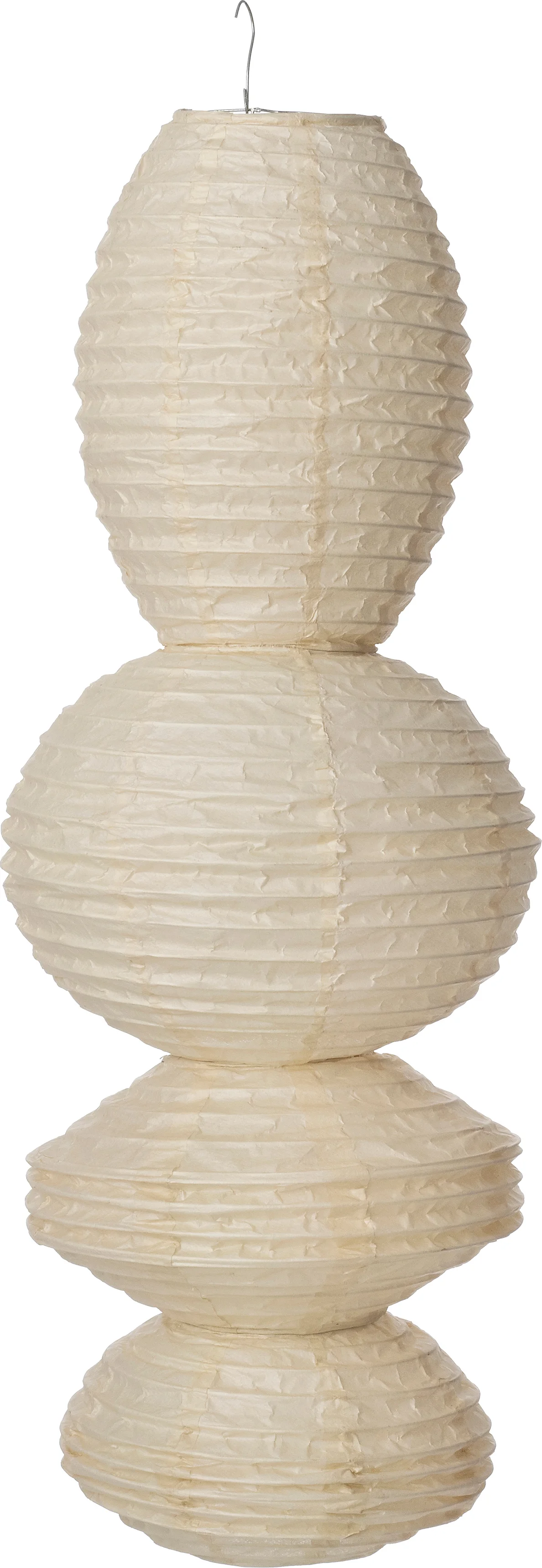 Intratuin lampion Paru crème D 20 H 70 cm