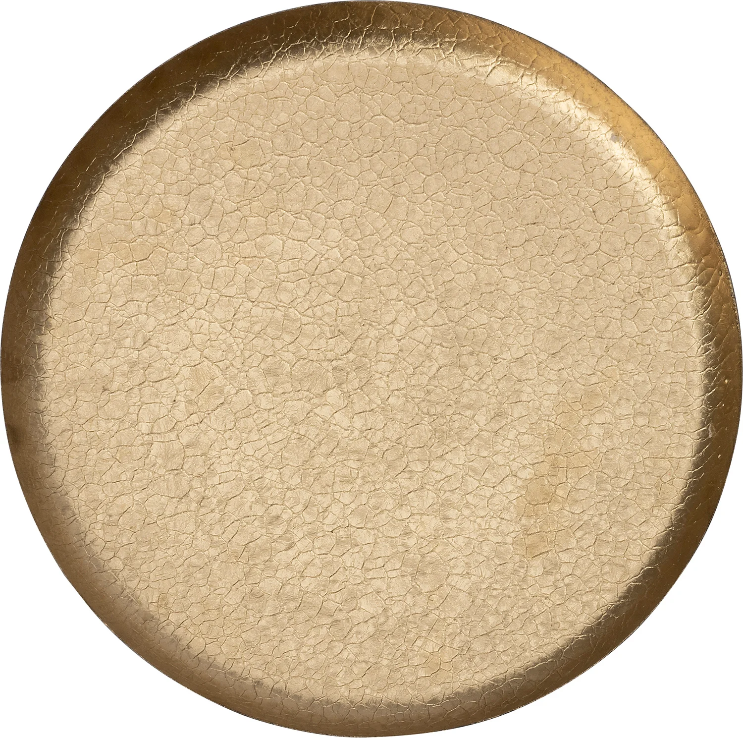 Intratuin decoratiebord Bony goud D 25 H 2 cm