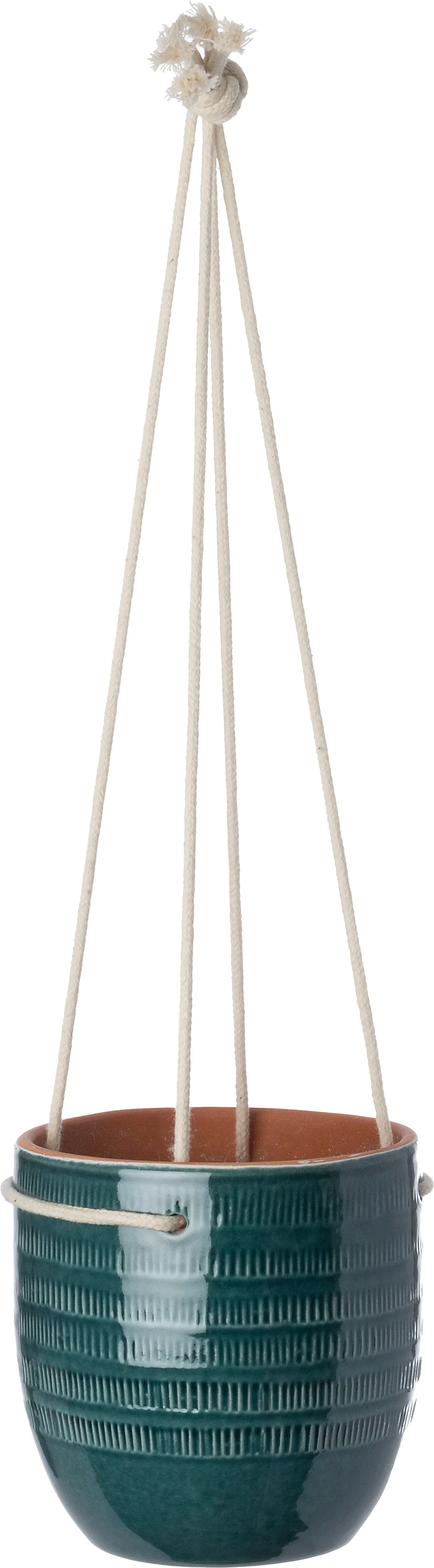 Intratuin hangpot Rumi blauw D 15 H 15 cm