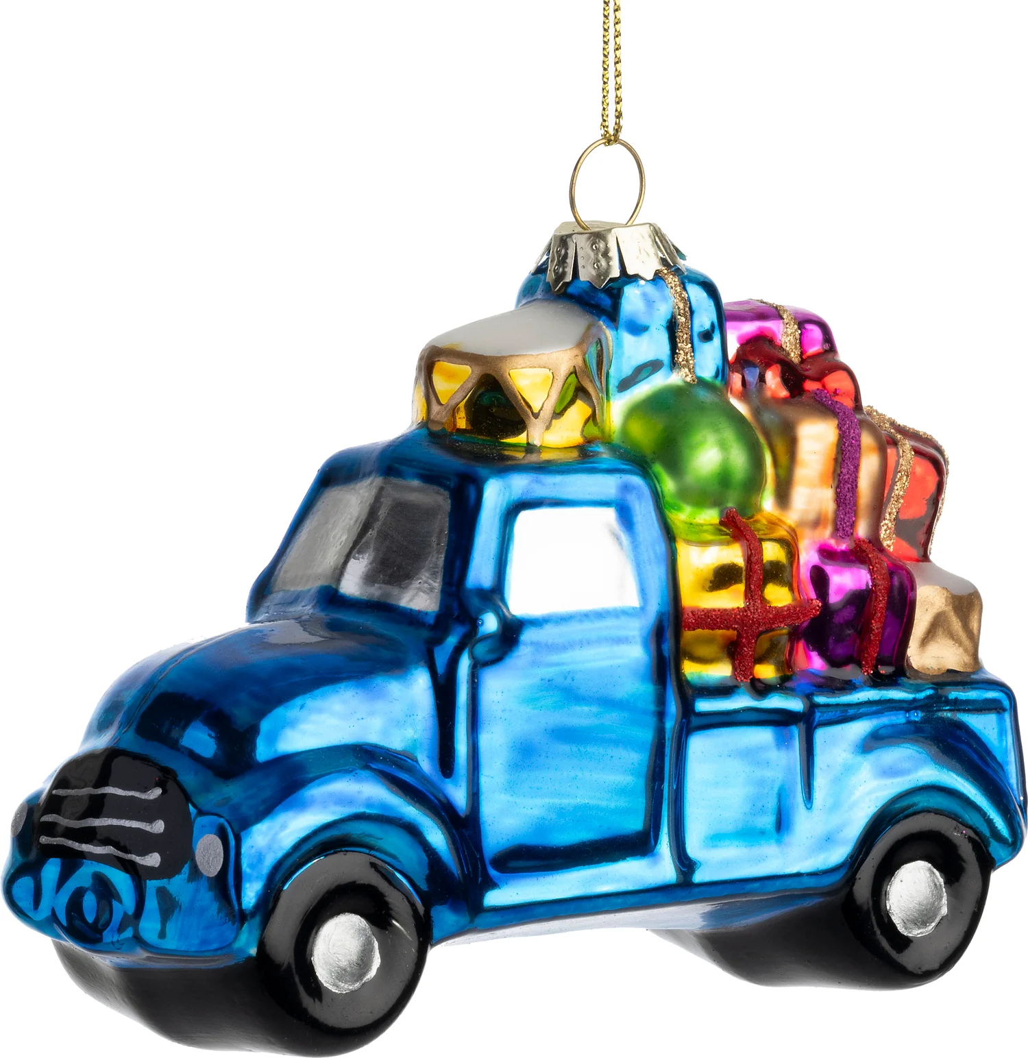 Intratuin kerst ornament auto 11 x 4,5 x 8 cm