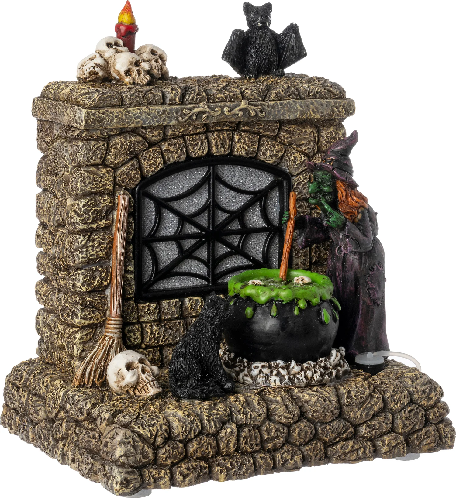 Intratuin halloween decoratie heksenketel 16,9 x 12,7 x 19,8 cm