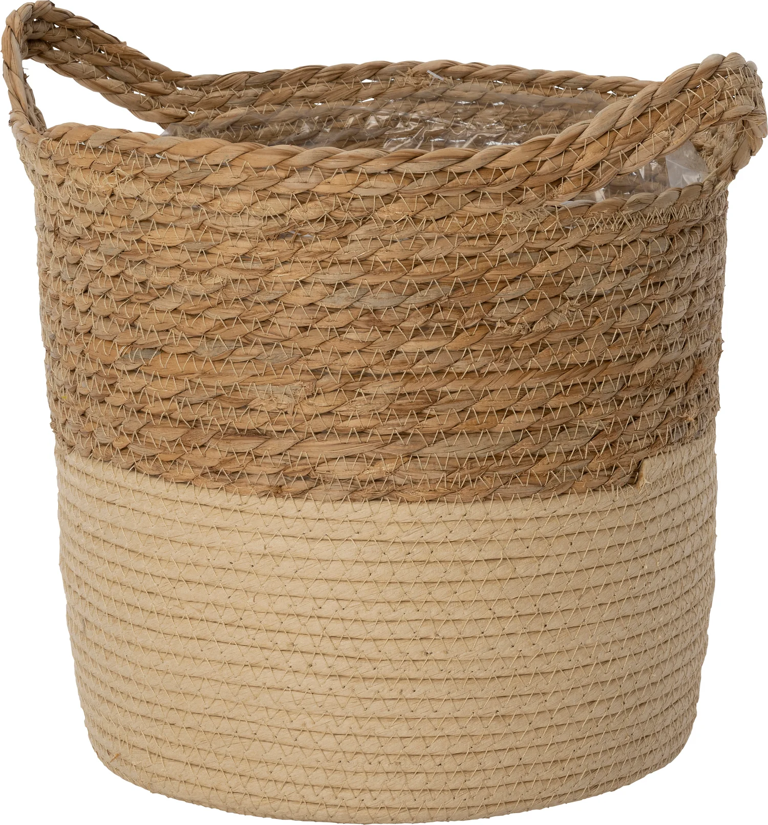 Intratuin plantenmand Rocky naturel / beige D 33 H 31 cm