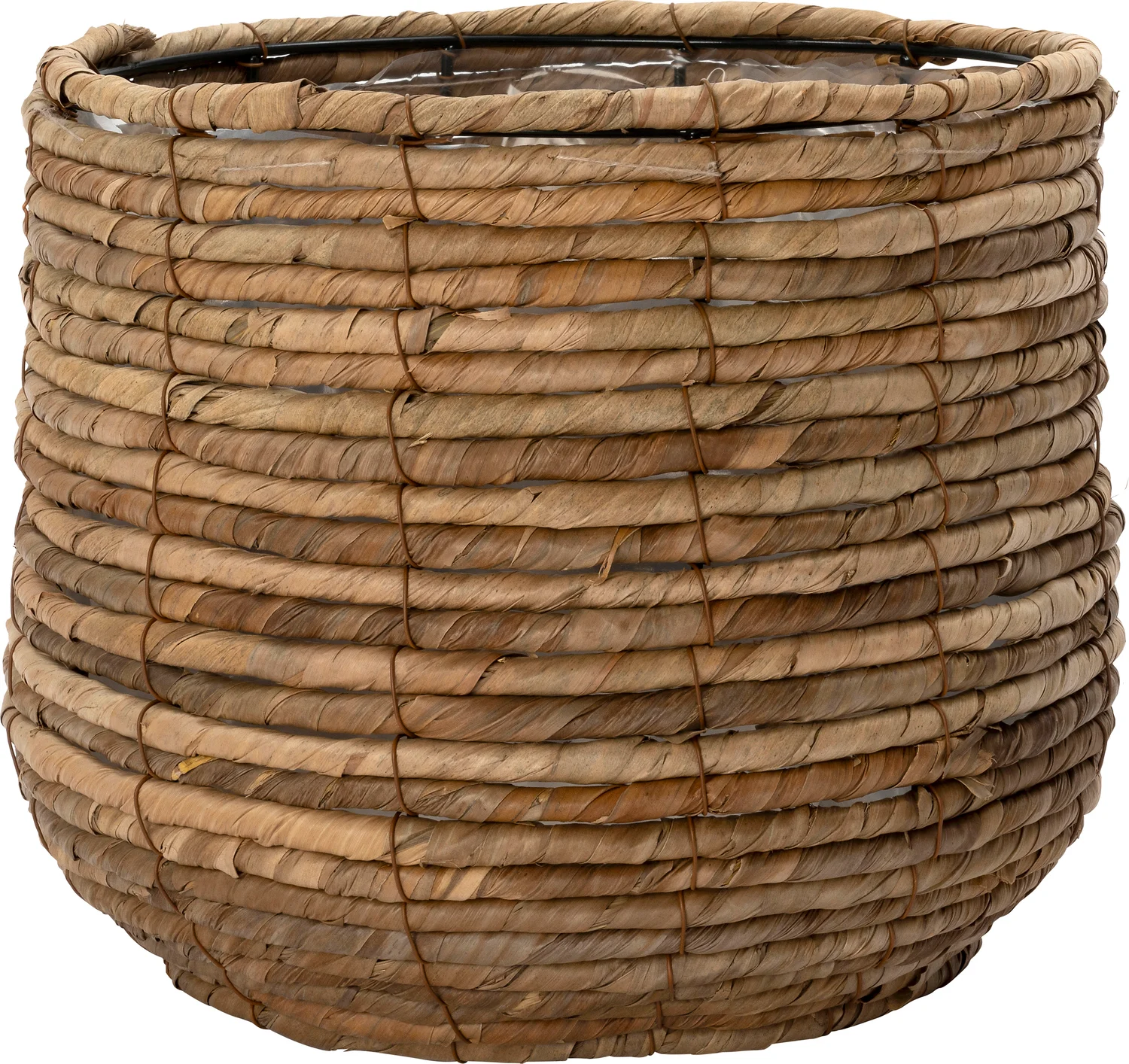 Intratuin plantenmand Ratna bruin D 45 H 36 cm